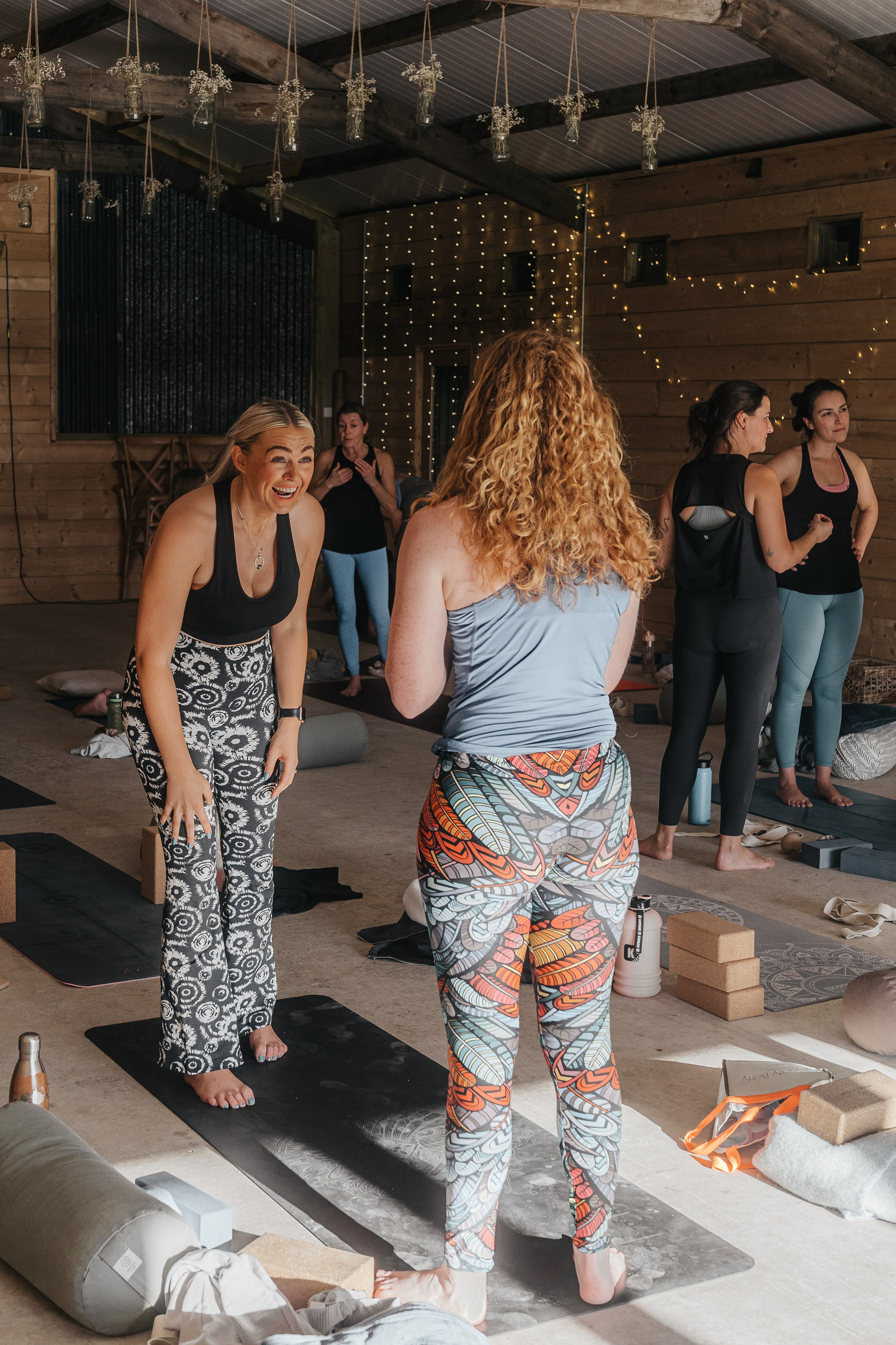 True emotions at events, yoga retreat photoshoot 
