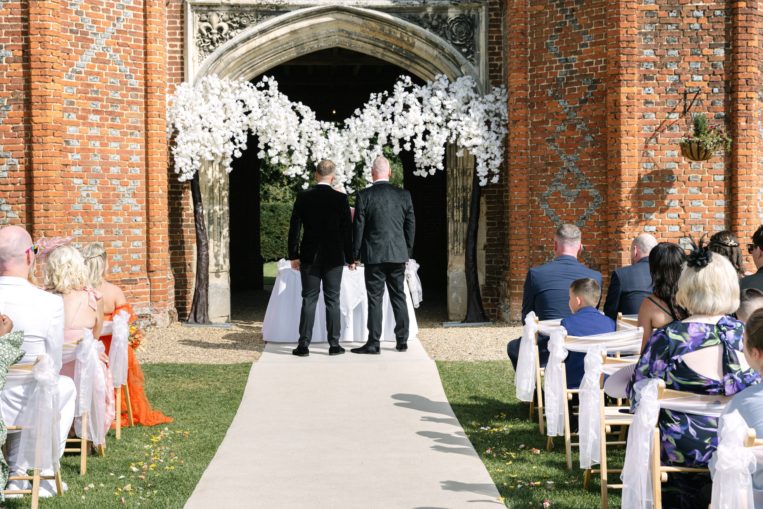 Daniel & Ryan -Leez Priory. September, 2023. Timeless Wedding & Event Photography — based London, working across Europe