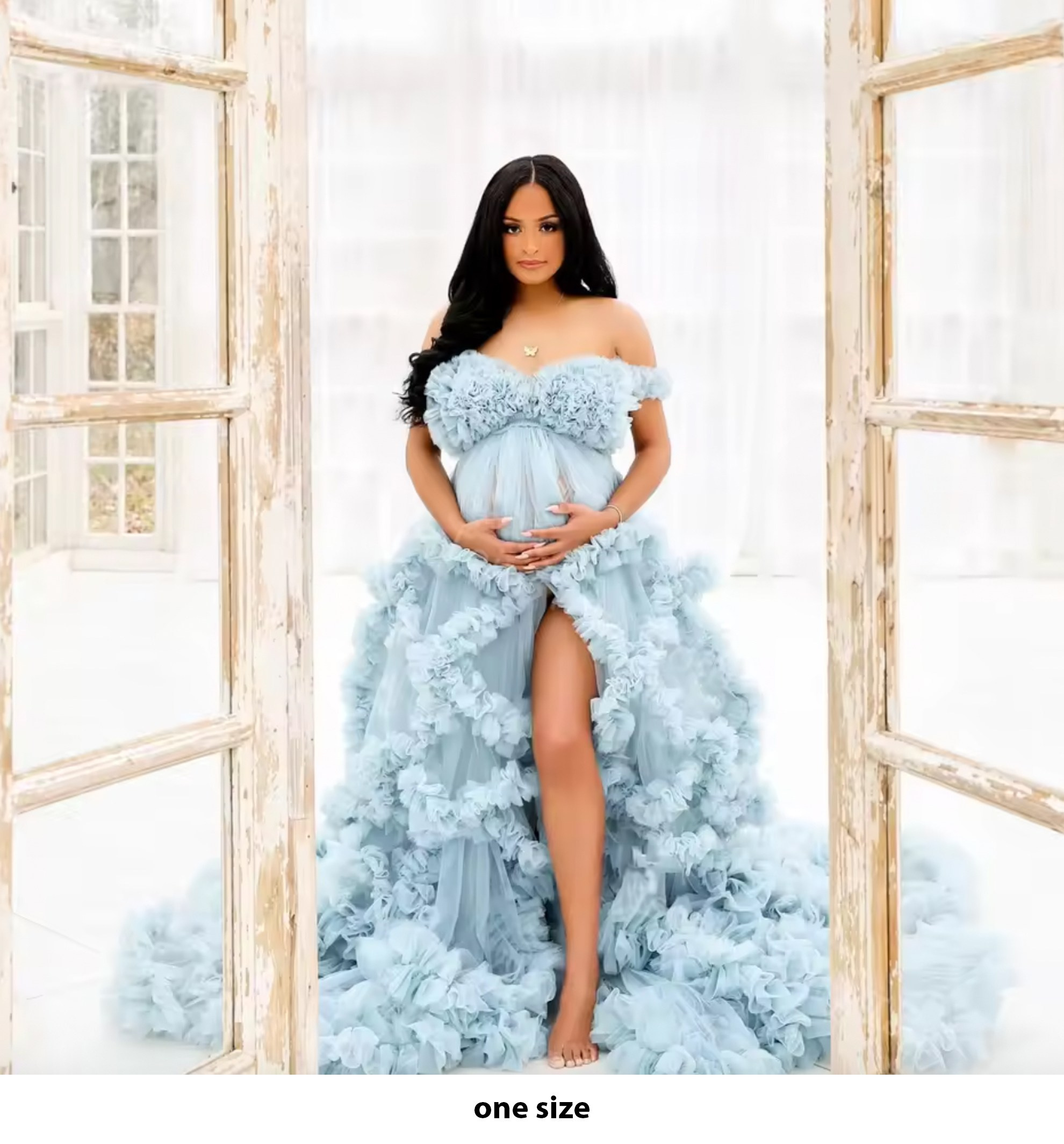 Půjčení těhotenských šatů na focení v Praze a České republice. Profesionální fotografka v Praze Anastasia Haritonova