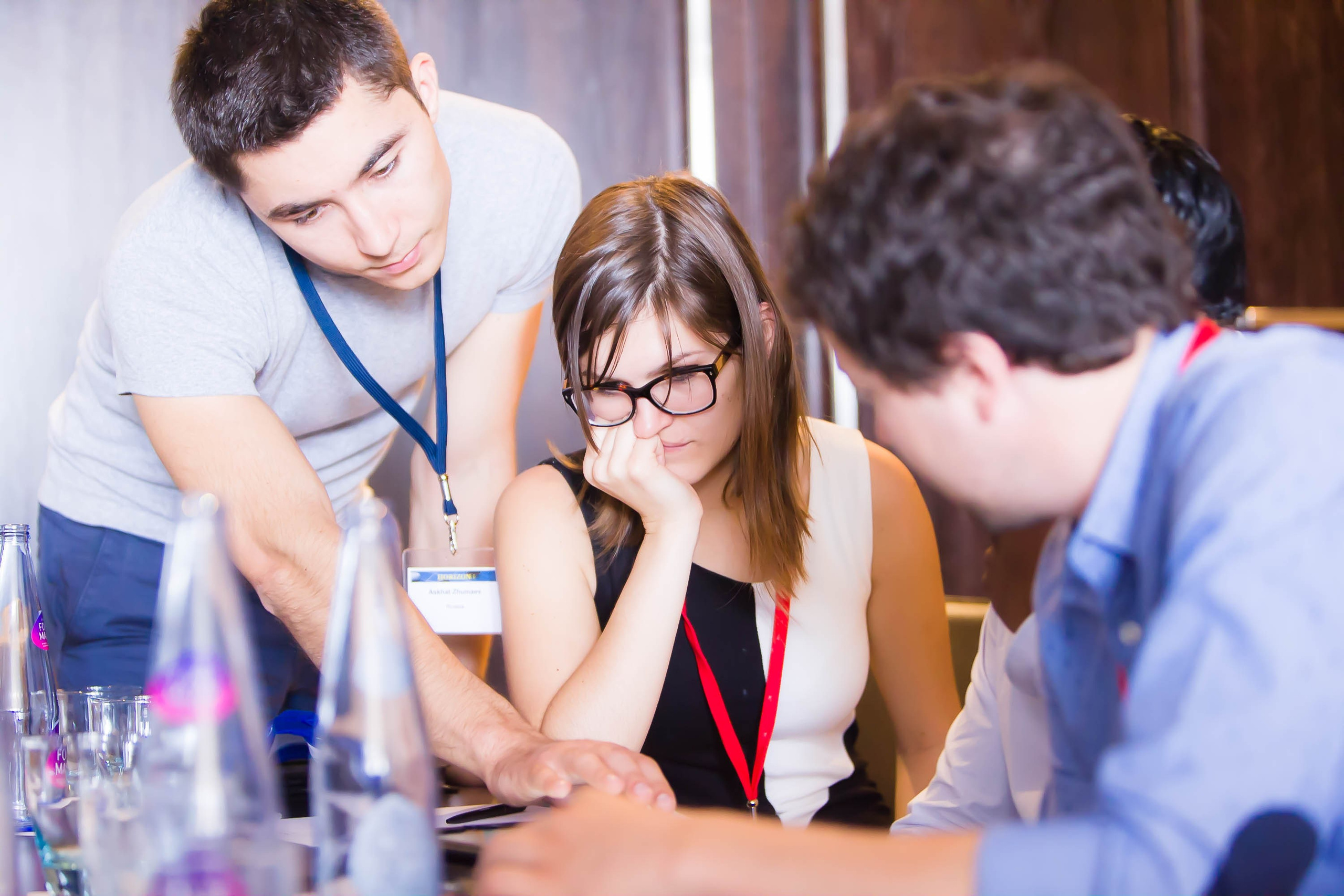 Interacting with colleagues at this Corporate event in Mallorca