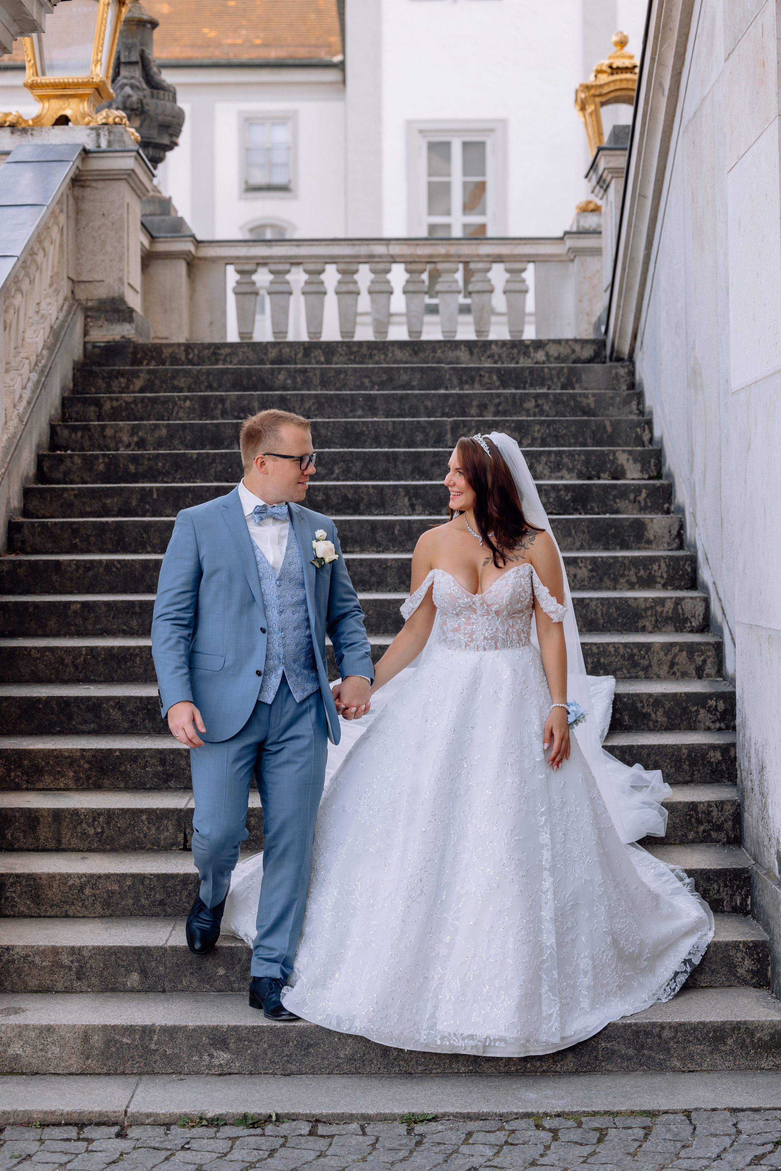 Hochzeit im Schlosscafé im Palmenhaus & Schloss Nymphenburg. Hochzeitsfotograf München Taufe Familienfotograf Tanja Mauke