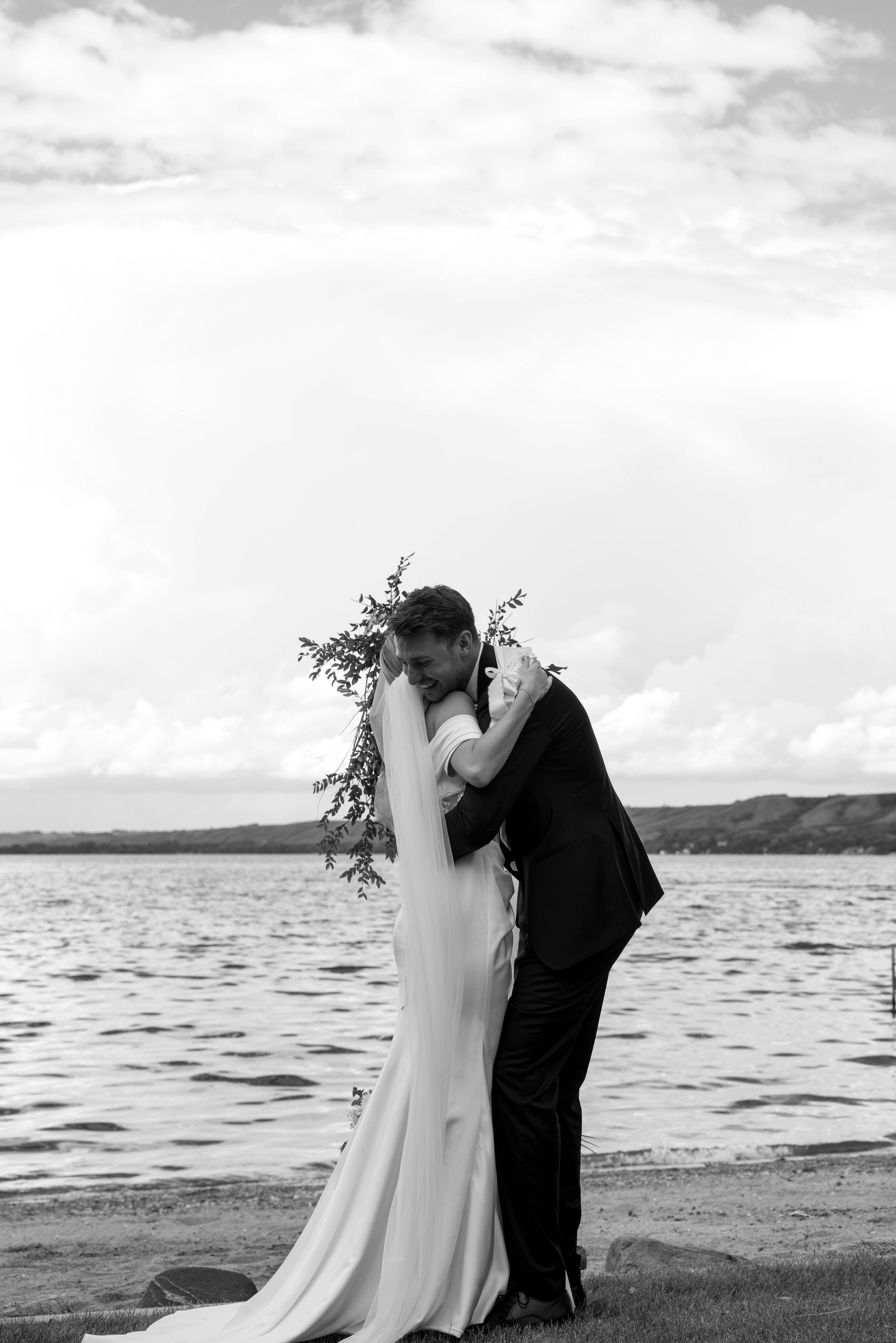 Beautiful Lakeside Wedding Photography. Wedding photography and videography in Regina, Saskatchewan