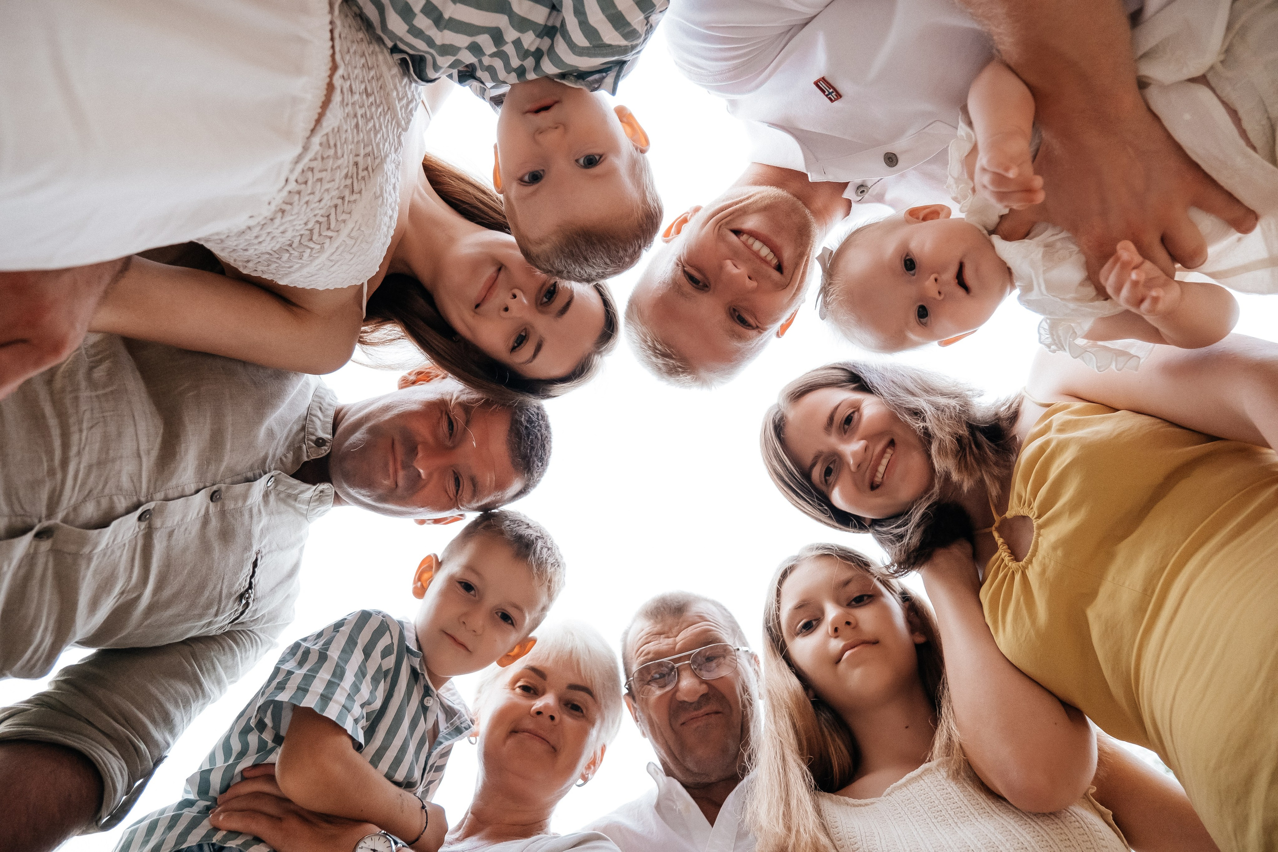 Big family. Fotografa Rimini