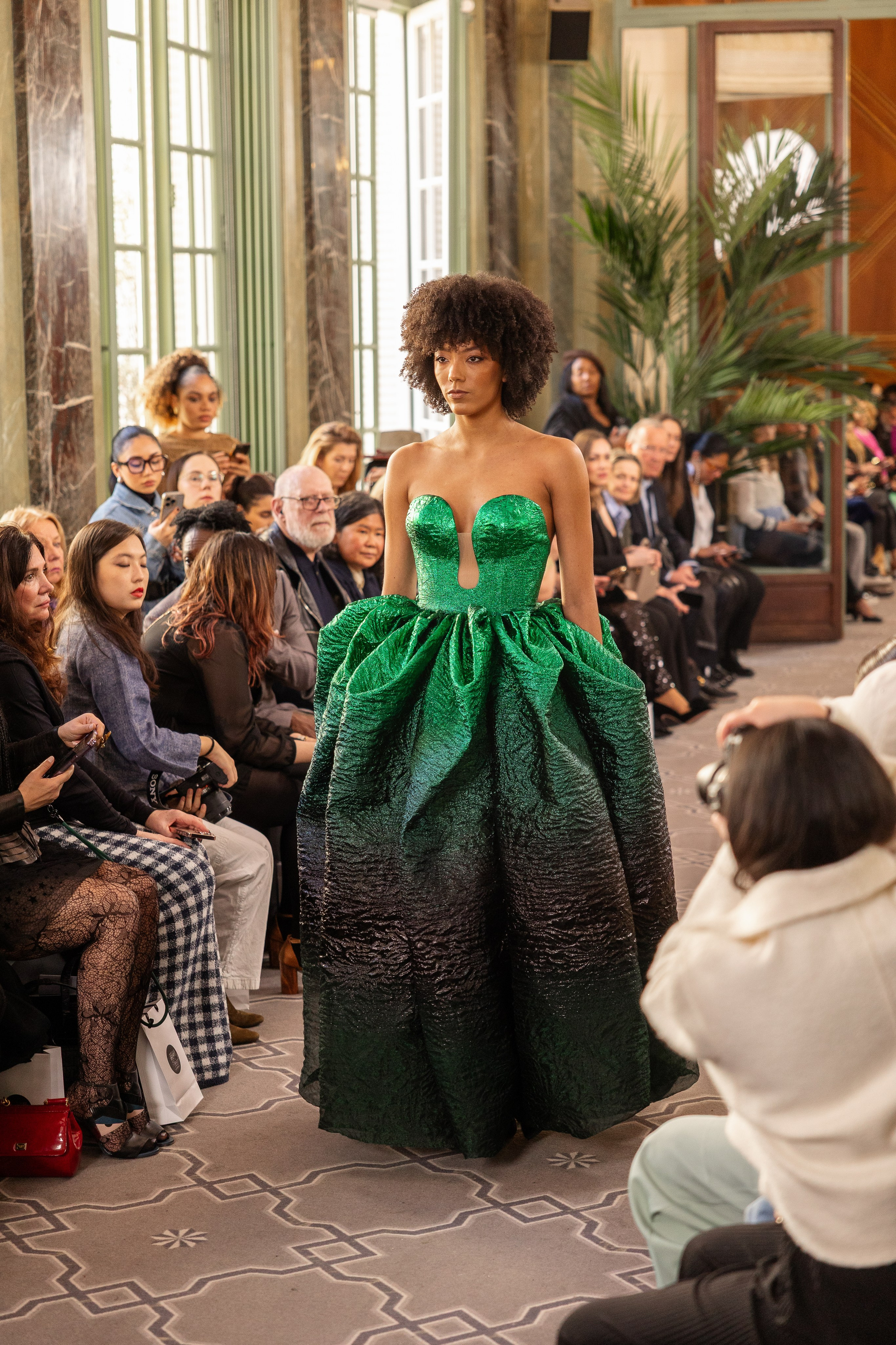 Paris fashion week. MATVEEVA STUDIO