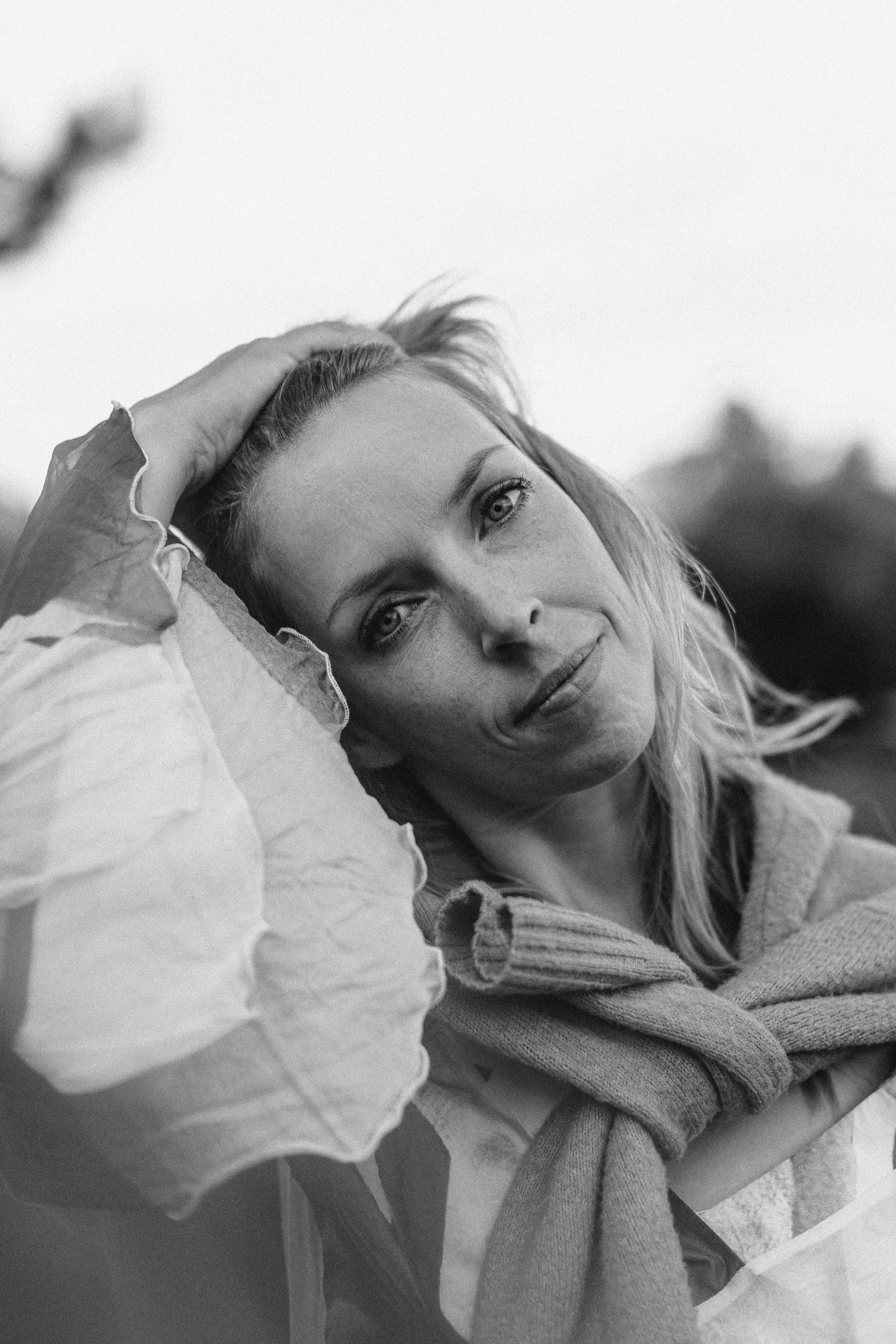 Paula. Walk in Strabrechtse Heide. True self