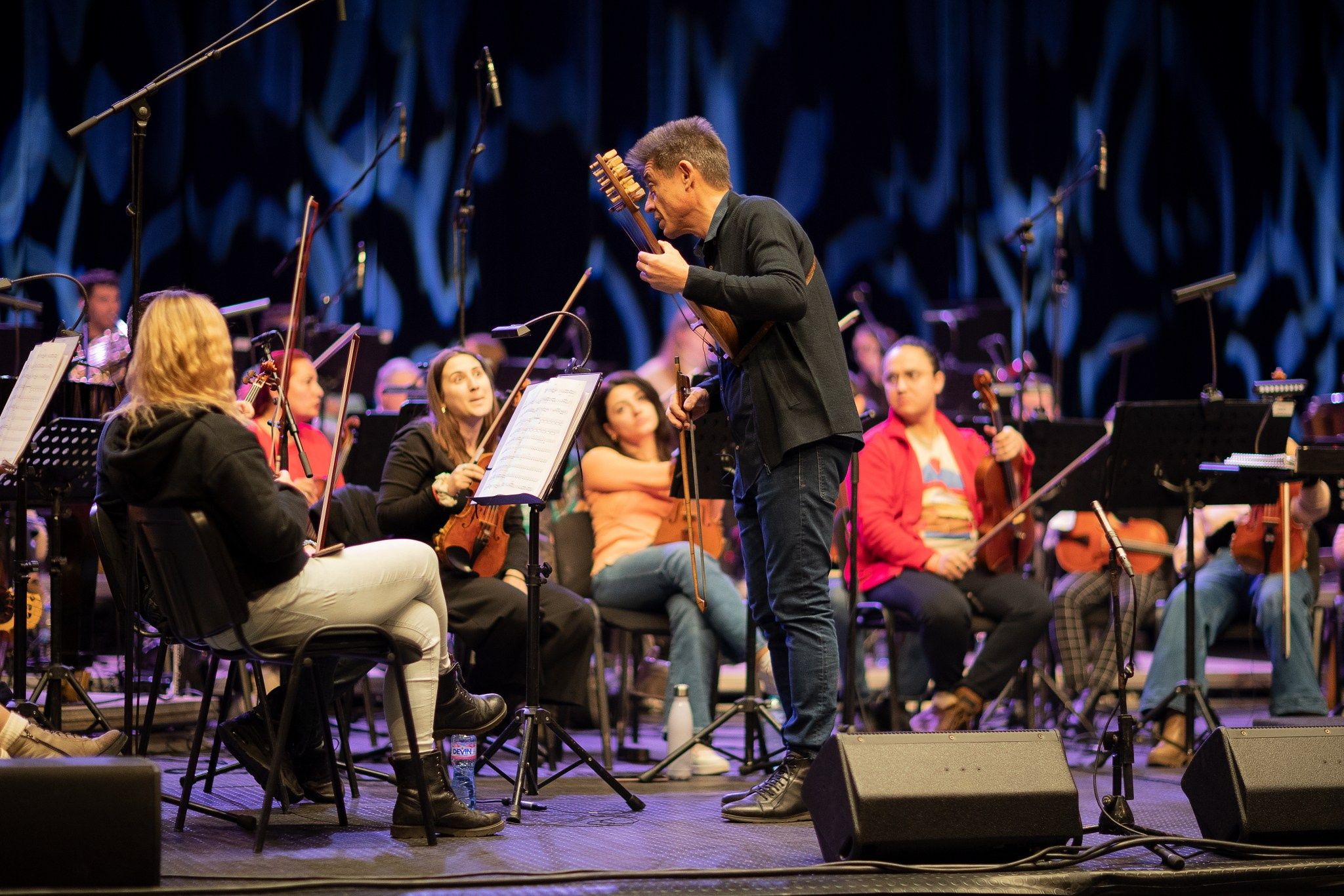 Найджъл Кенеди и Георги Андреев — репетиция и концерт в София, 13.02.2025. Александър Сандев - личен сайт на фотографа