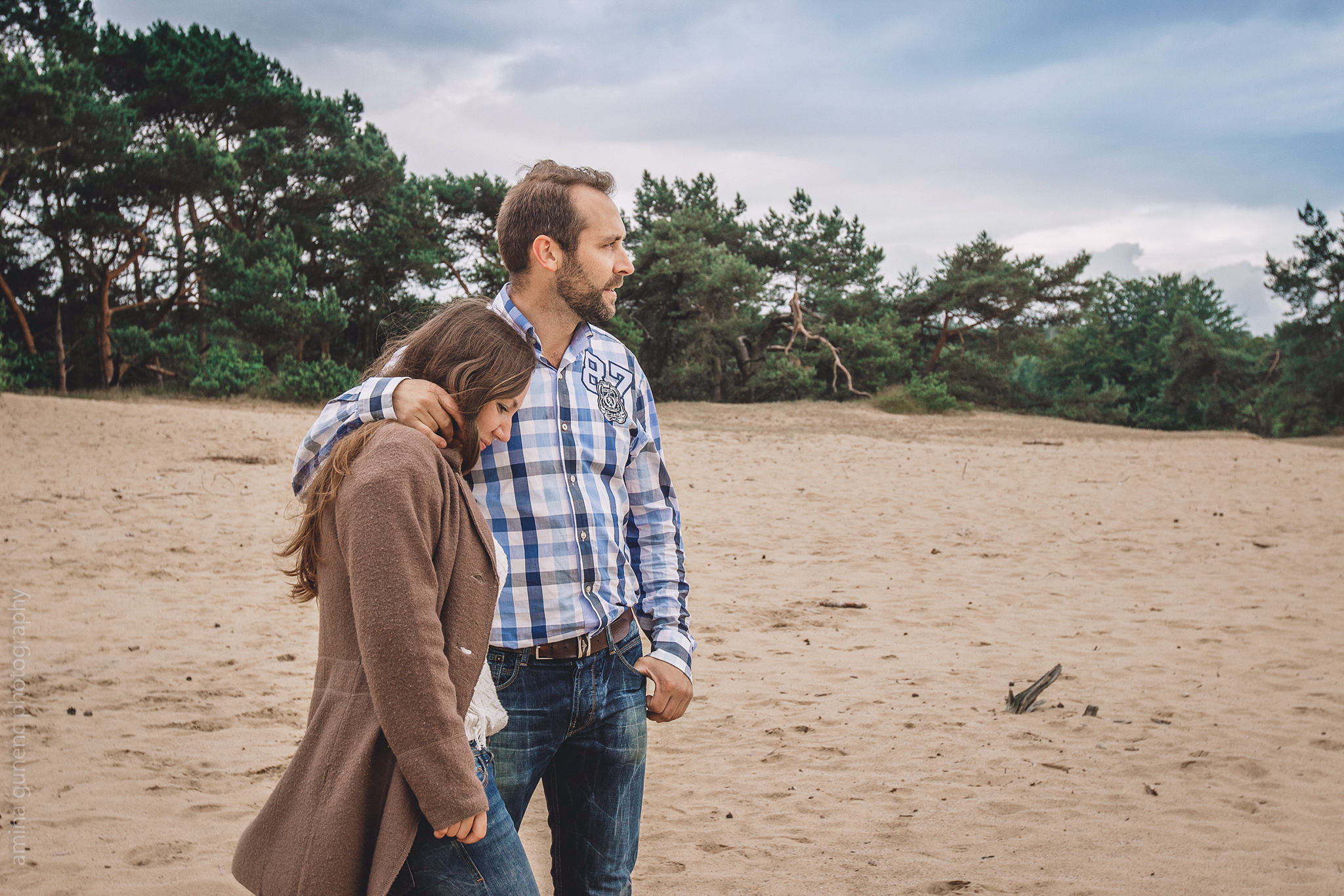 Anna & Pim. Lovestory. Amina Gunenc - bruiloft- en familie fotograaf in Nederland