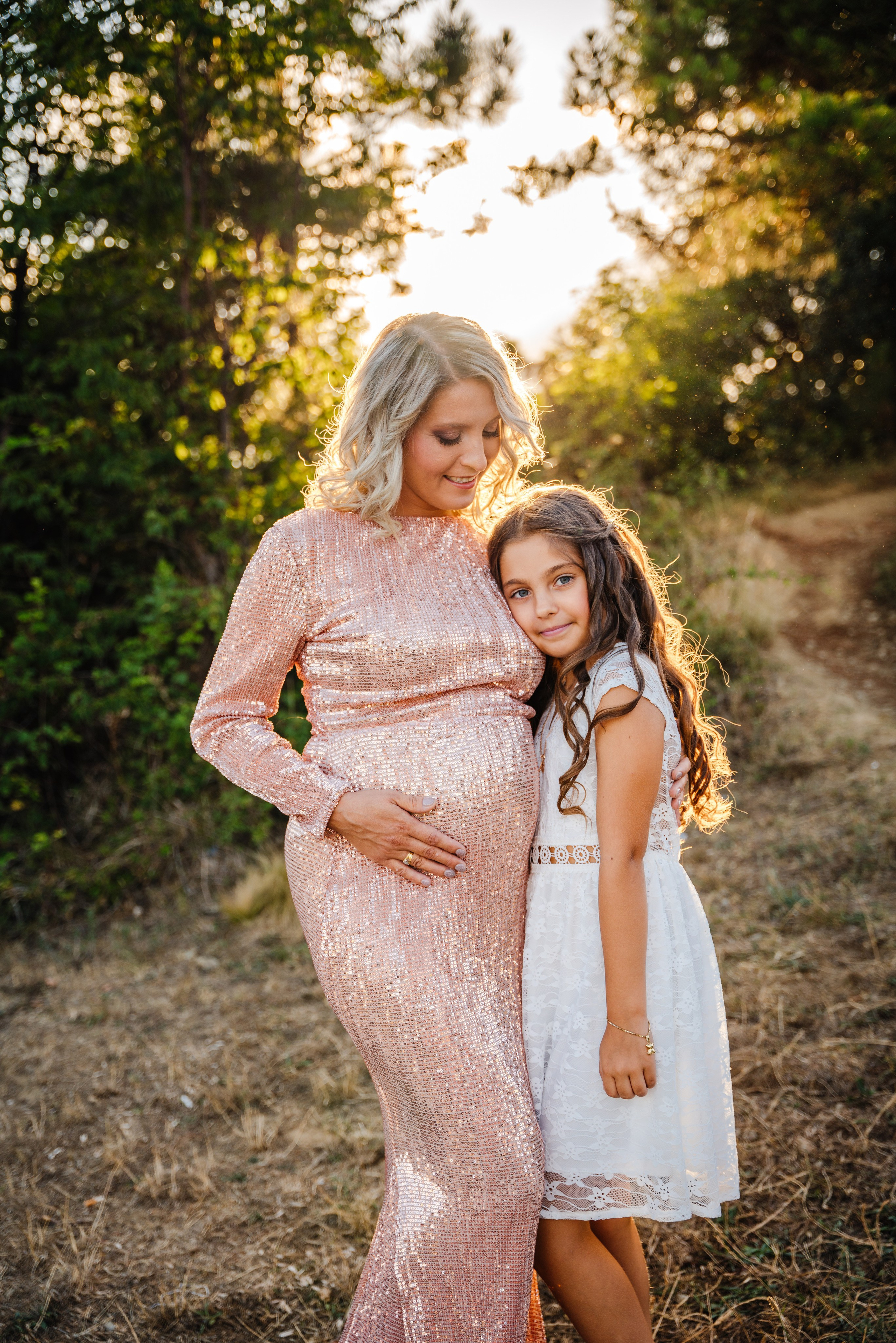 Maternity. Svitlana Miahka fotografa a Genova