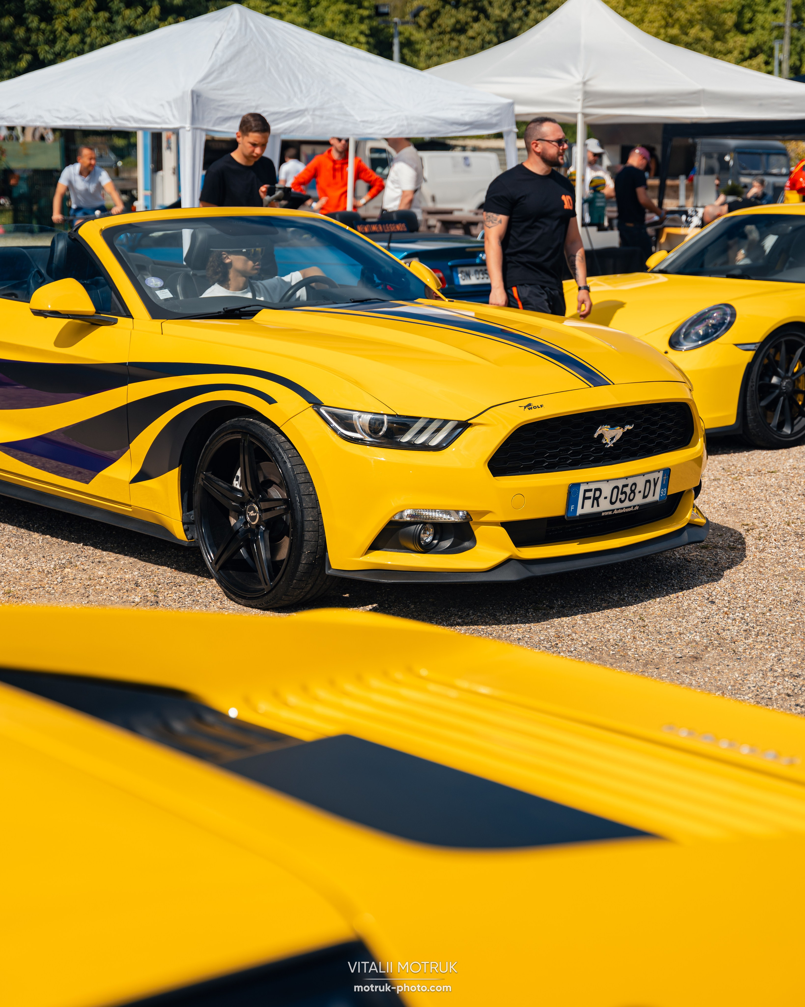 Cars and Coffee 23 juin 2024. Photographer in Paris — Vitalii Motruk