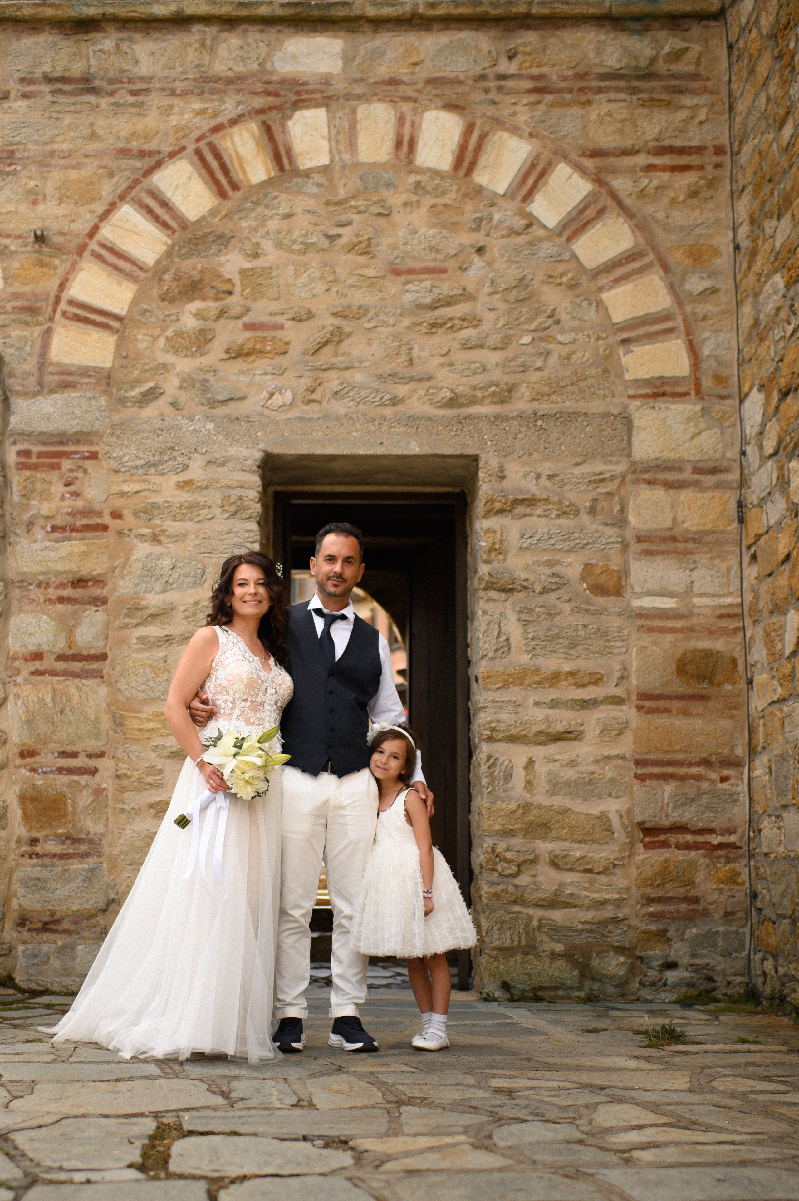 Wedding in Arnia Daria and George. Семейная, детская, портретная и предметная фотосъемка в Салониках