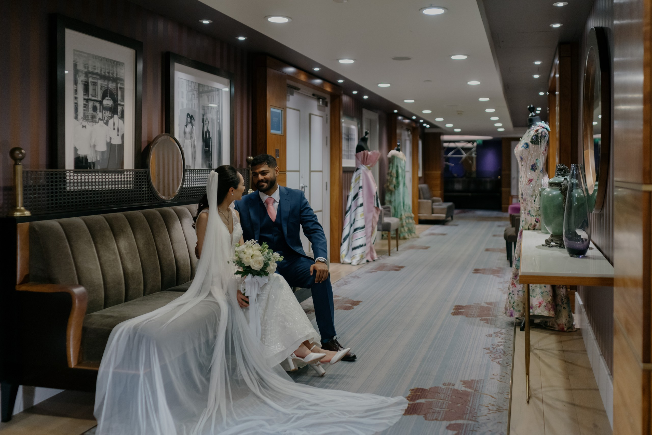Wedding at Sofitel London St. James| Louise&Ganesh. London Wedding Photographer|Natasha Ferreira