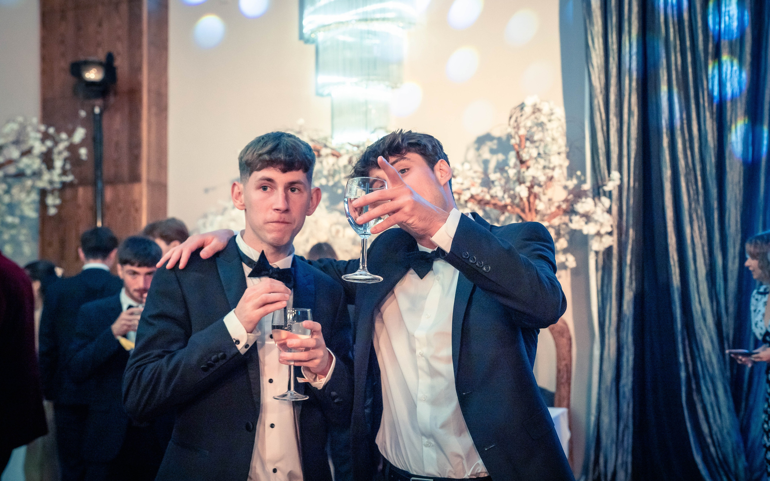 The Midas Touch: Van Mildert Summer Ball. Expect Miracles Photography by Kate & Andrew