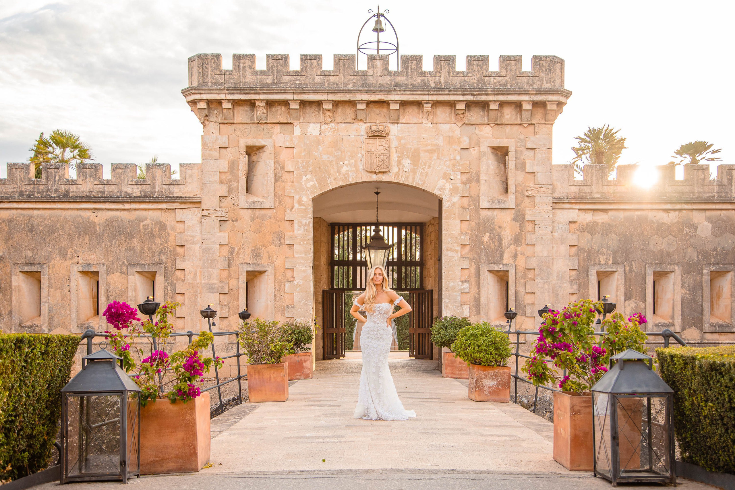 High End Portraits in Mallorca at Cap Rocat Hotel. Mallorca Wedding, Corporate & Social Photographer