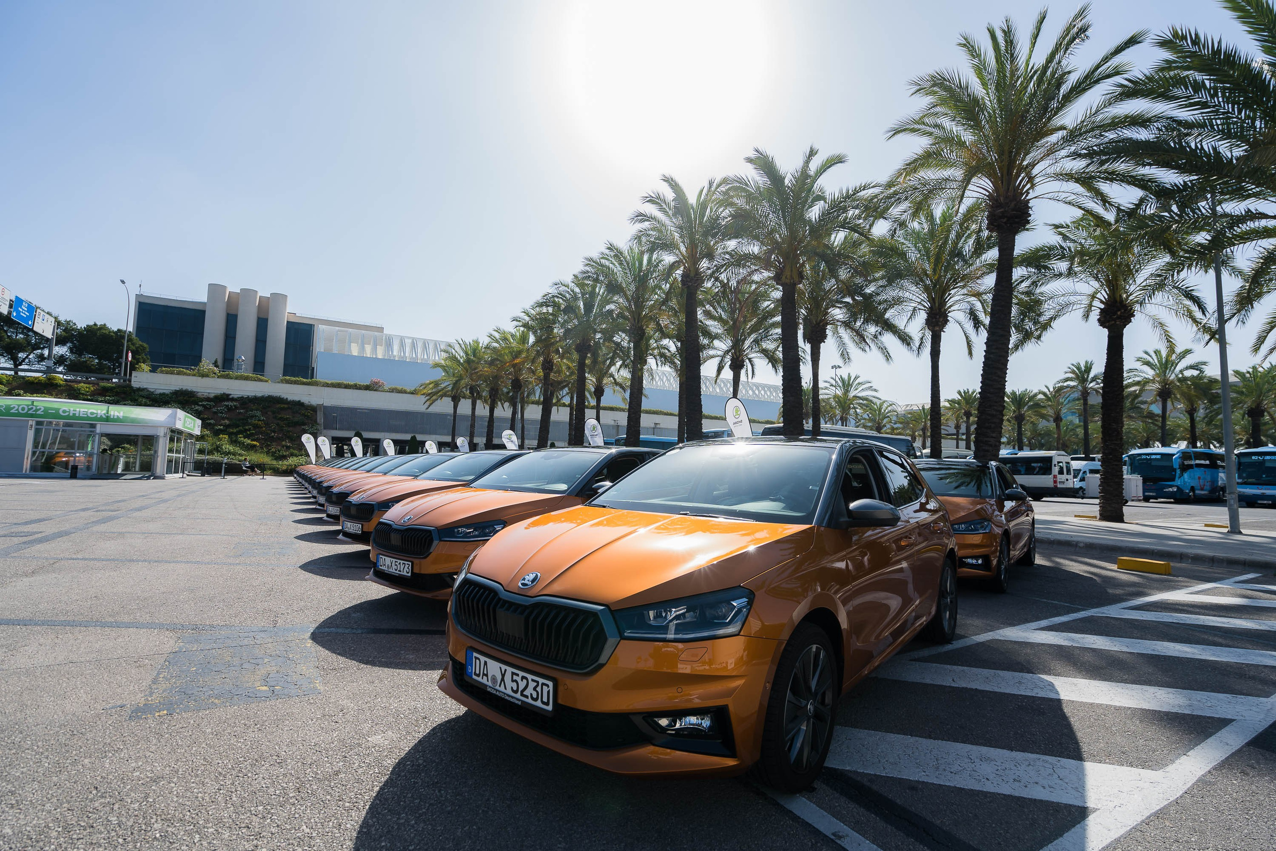 Skoda car presentation manufacturer in Mallorca. Mallorca Wedding, Corporate & Social Photographer