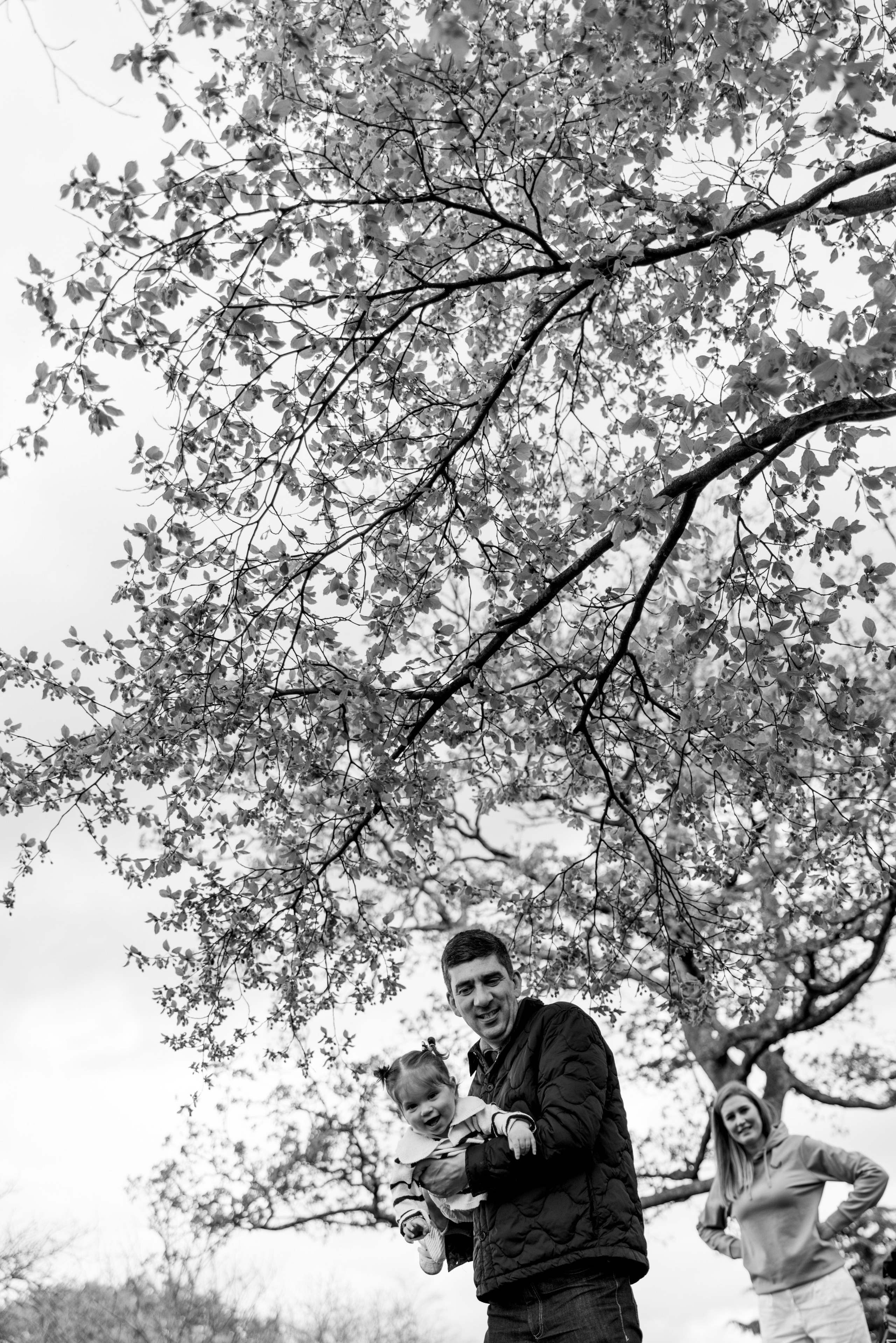 Sofia with parents (Greenwich Park). Anastasia Klink, Photographer in London