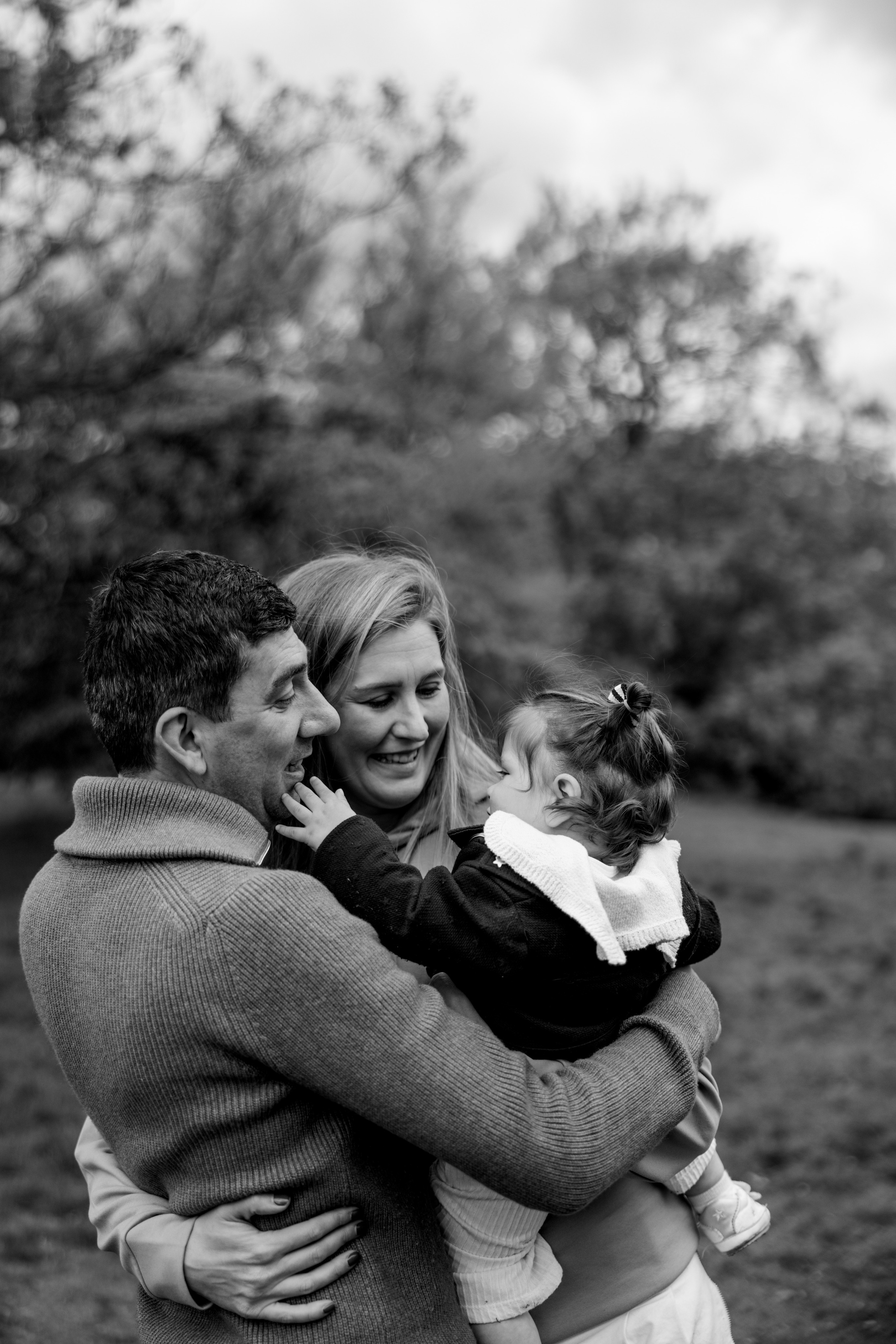 Sofia with parents (Greenwich Park). Anastasia Klink, Photographer in London