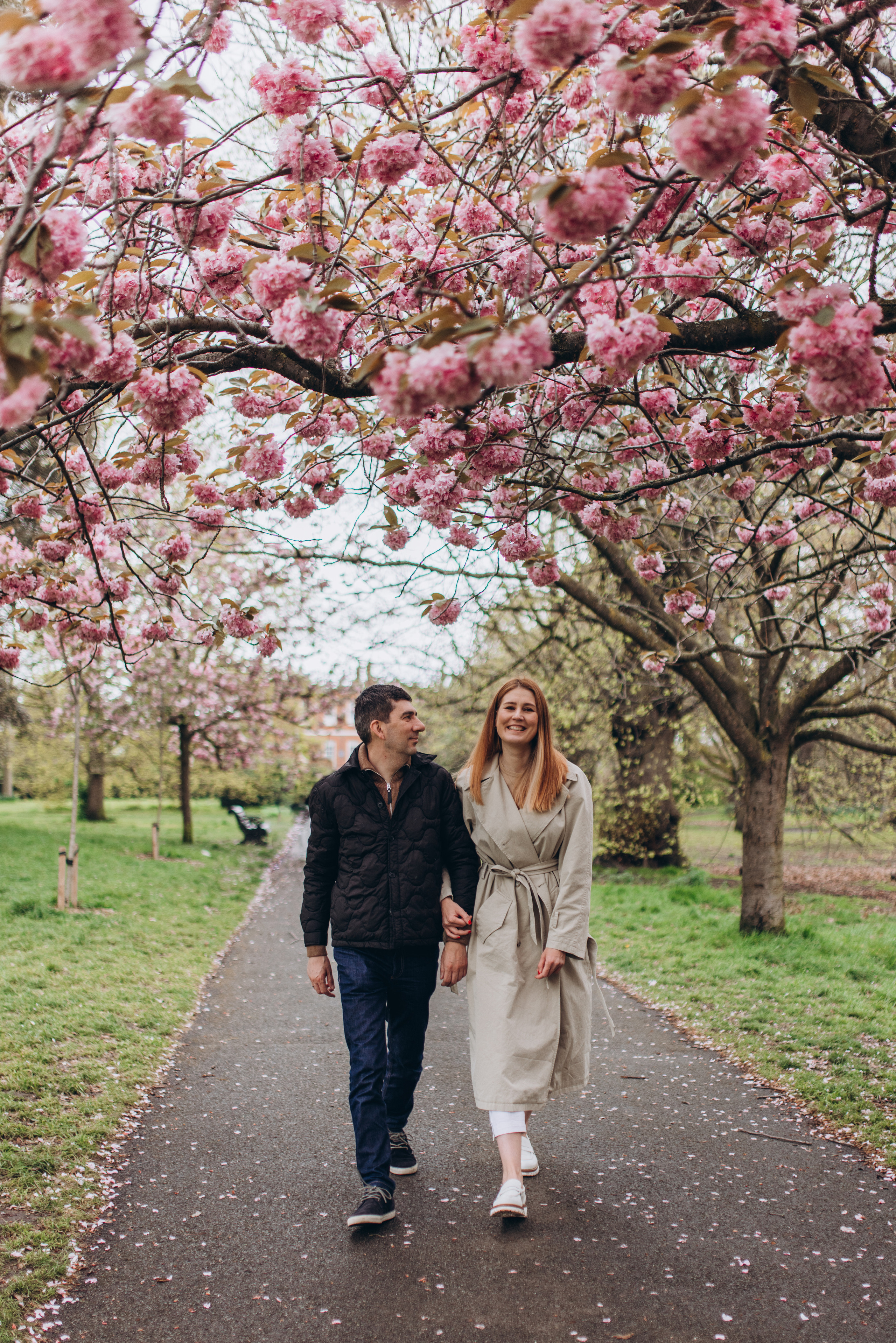 Sofia with parents (Greenwich Park). Anastasia Klink, Photographer in London