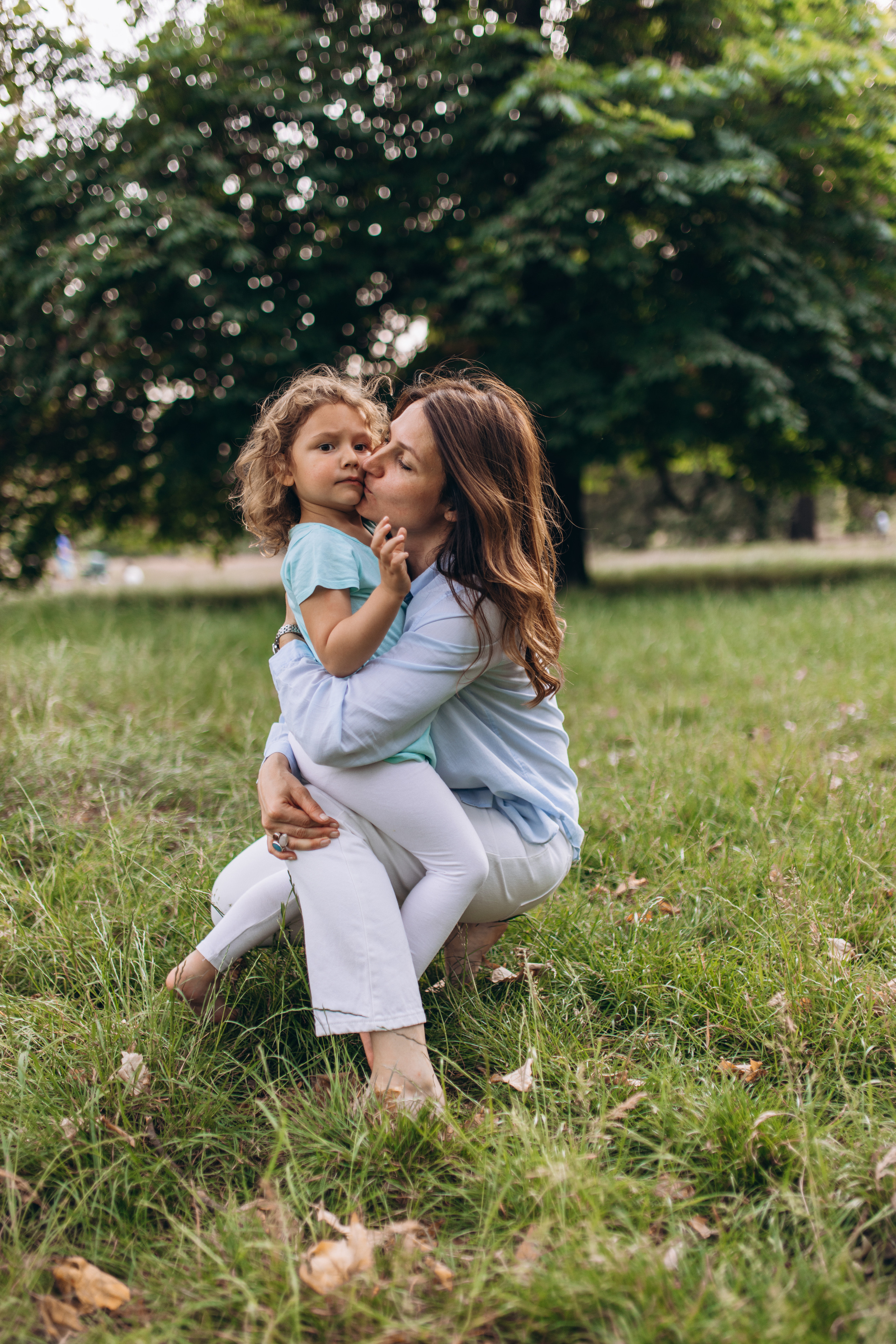 Selin’s Family (Hyde Park). Anastasia Klink, Photographer in London