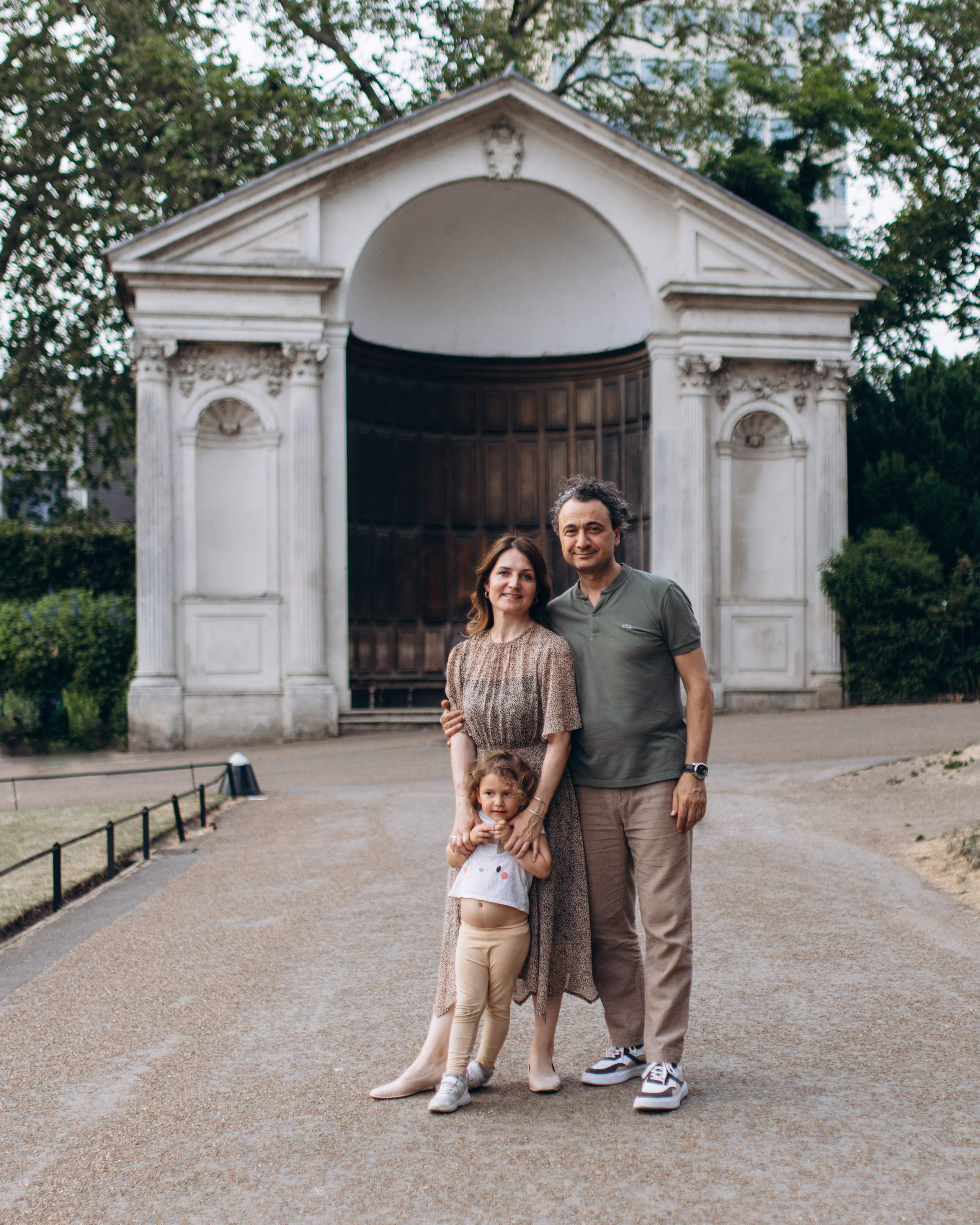 Selin’s Family (Hyde Park). Anastasia Klink, Photographer in London