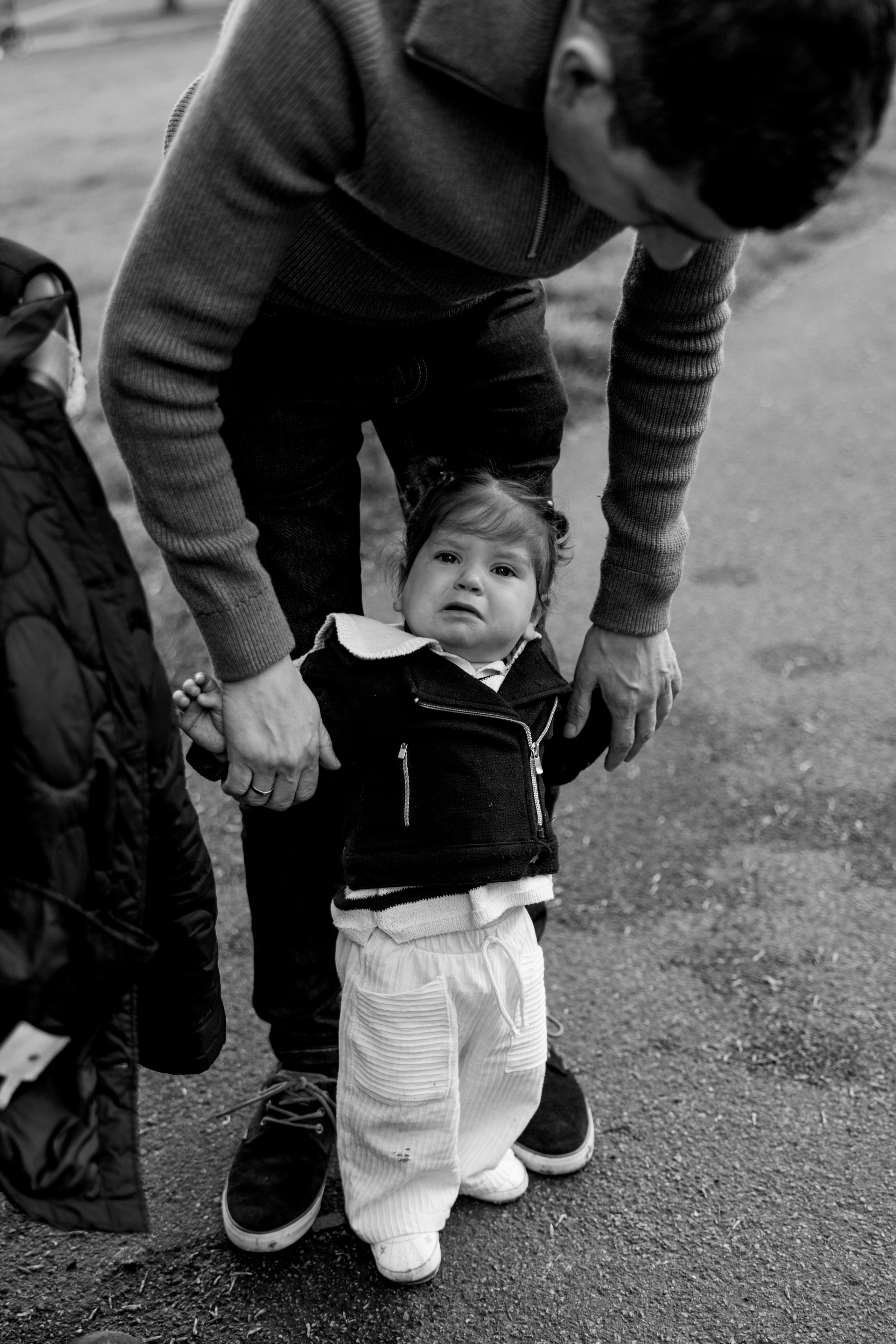 Sofia with parents (Greenwich Park). Anastasia Klink, Photographer in London