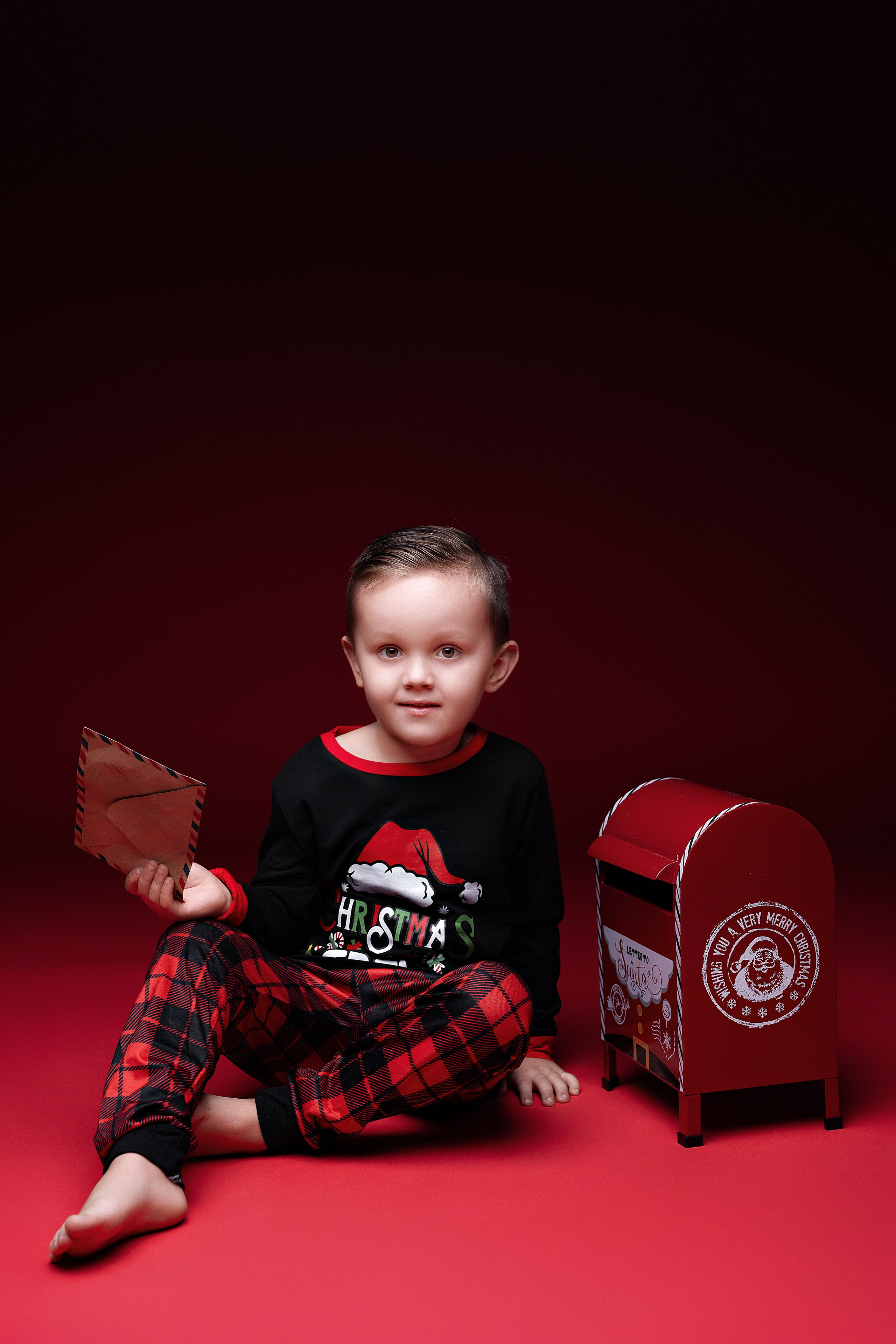 Mit Weihnachtsmann. Kinder- & Familienfotograf in Gaildorf und Umgebung Valentina Vogel