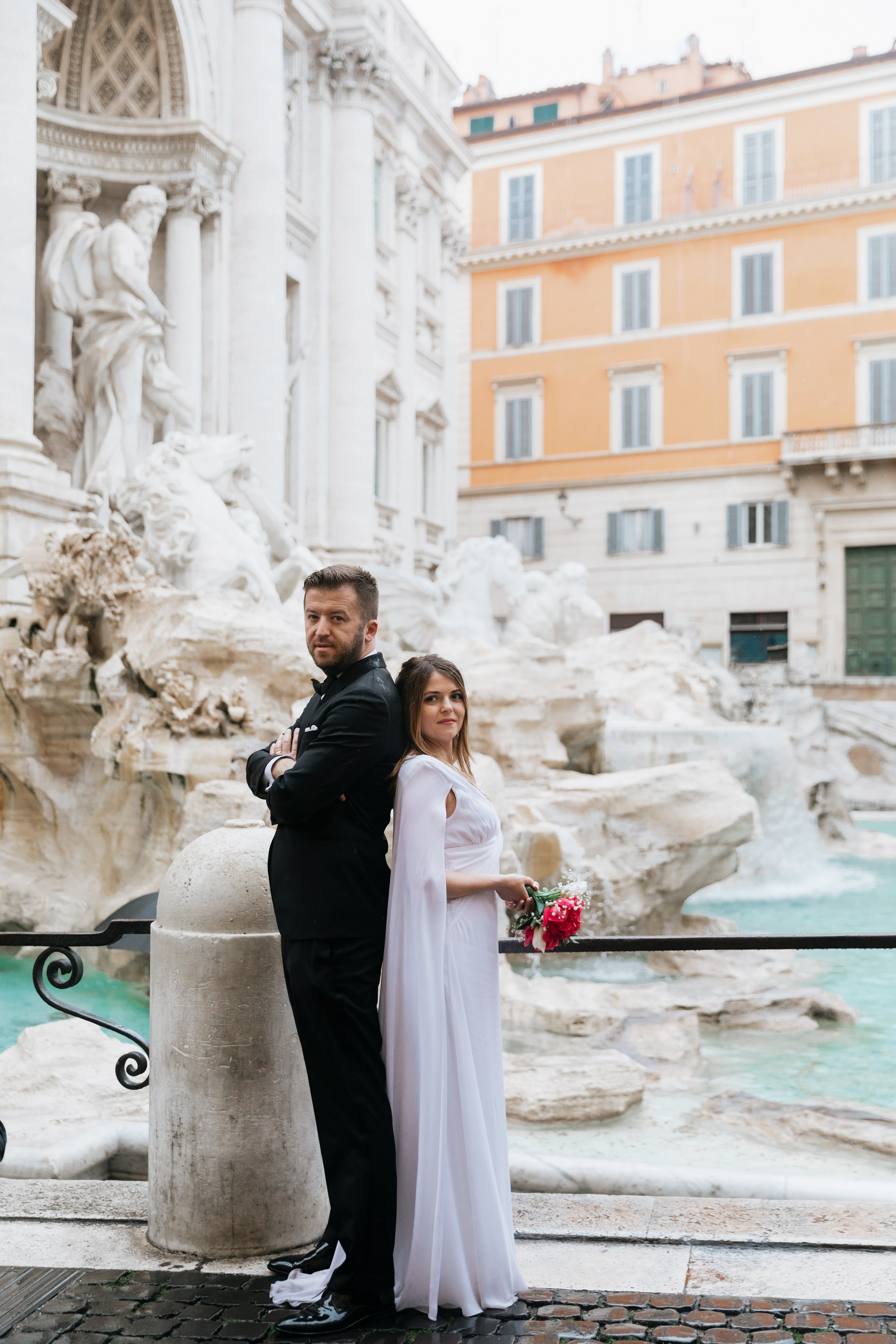 Weddin Photoshoot in Rome. Ivanna & Ilija. Photographer in Rome