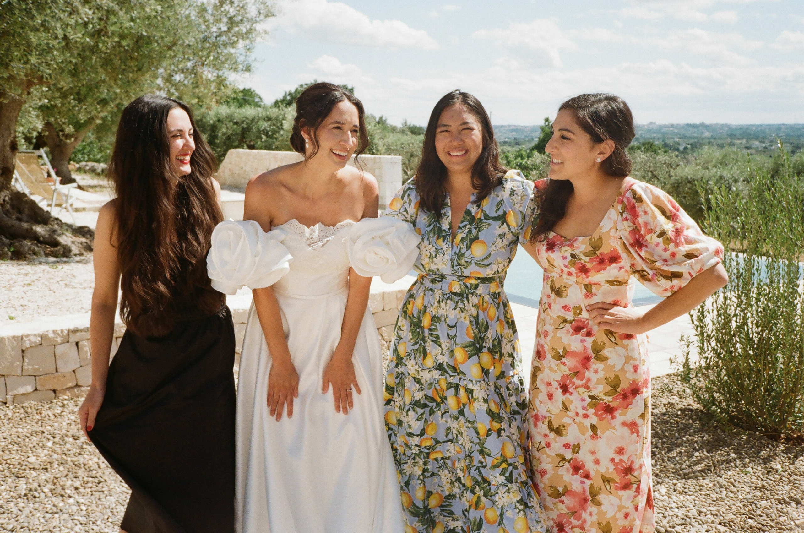 Stephanie & Christian film photos. Wedding photographer Italy