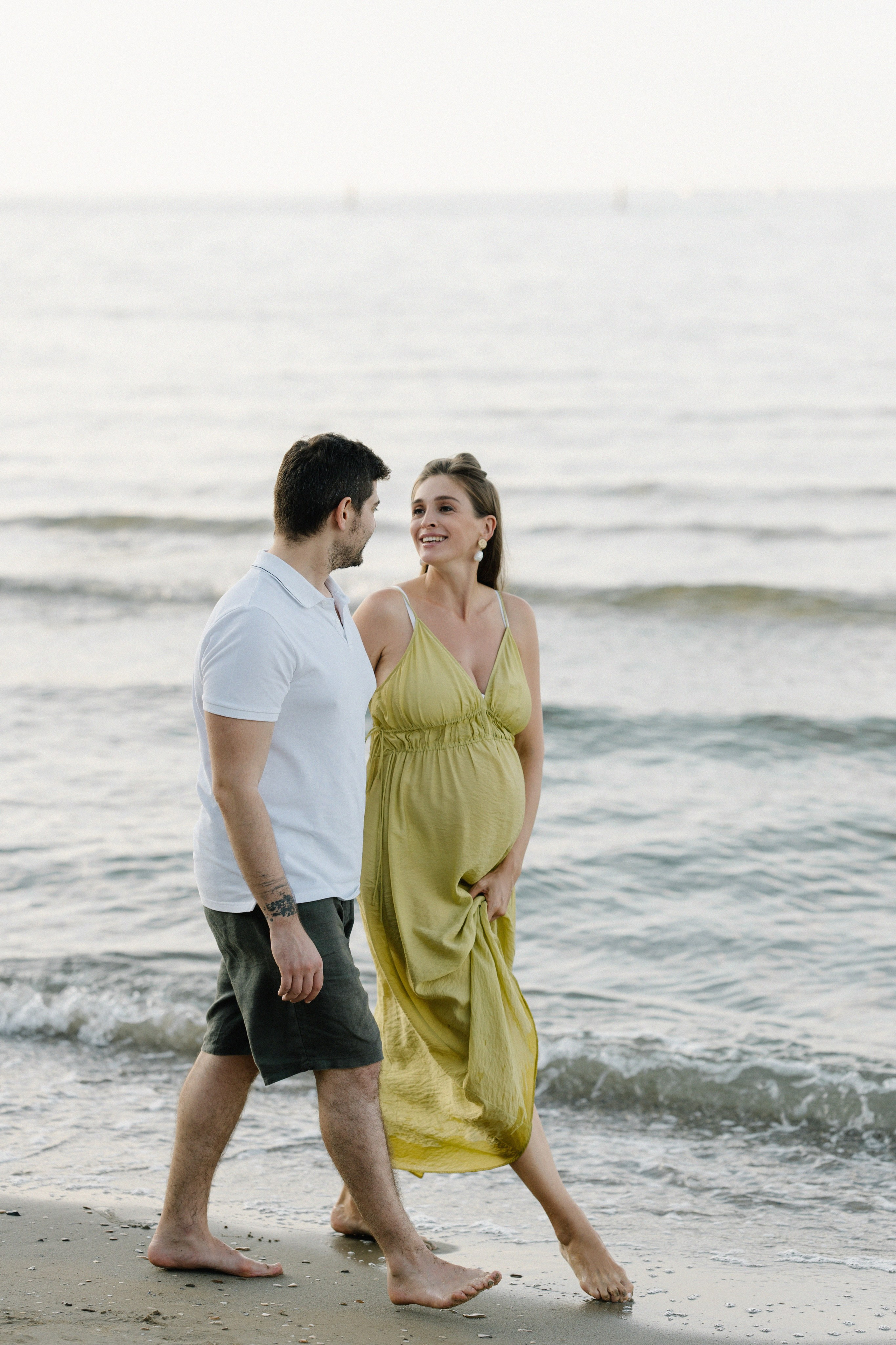 In dolce attesa. Fotografa Rimini