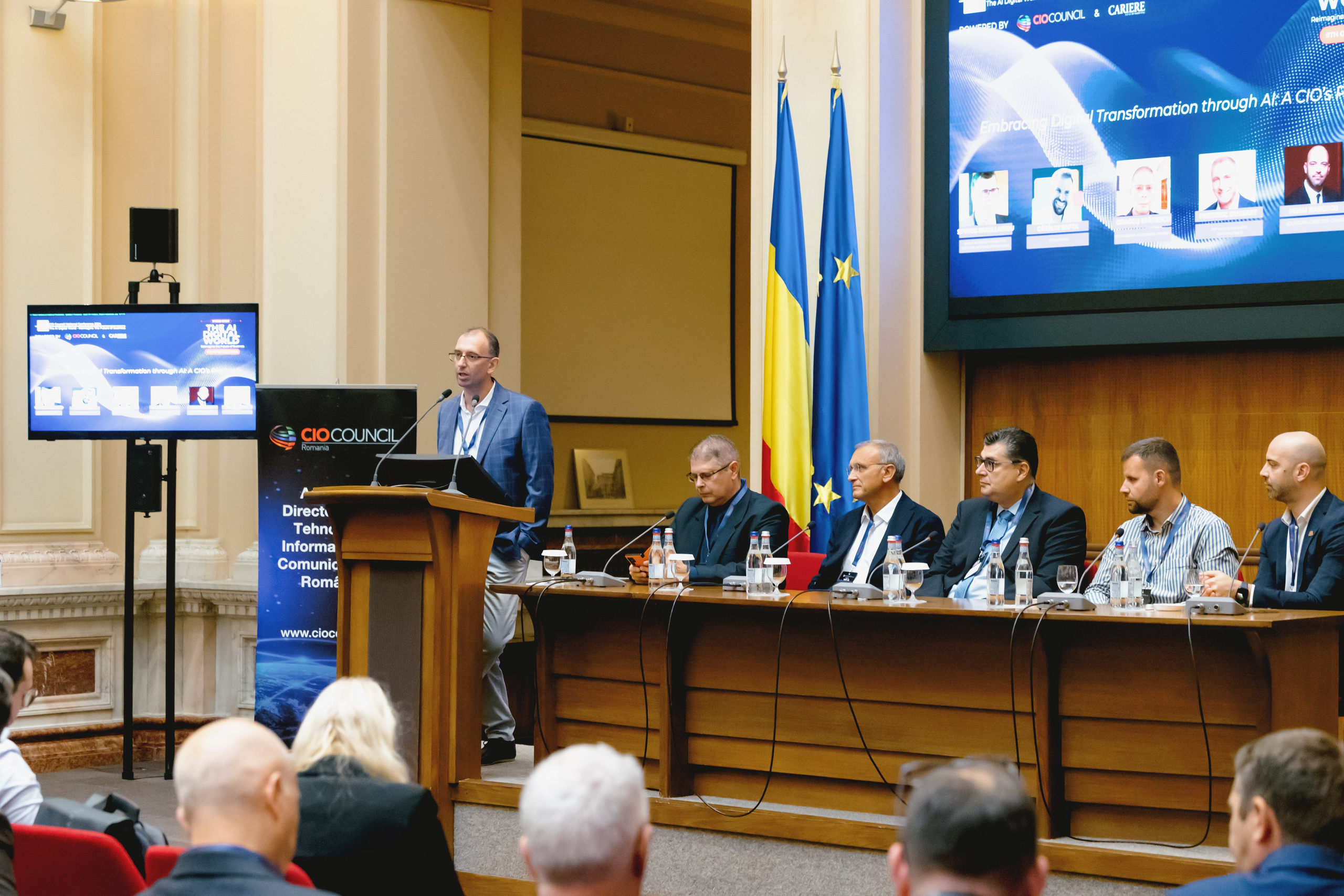 CIO Council - The AI Digital World BNR. MDimaFotoStudio. Fotograf de nuntă, evenimente private și de familie