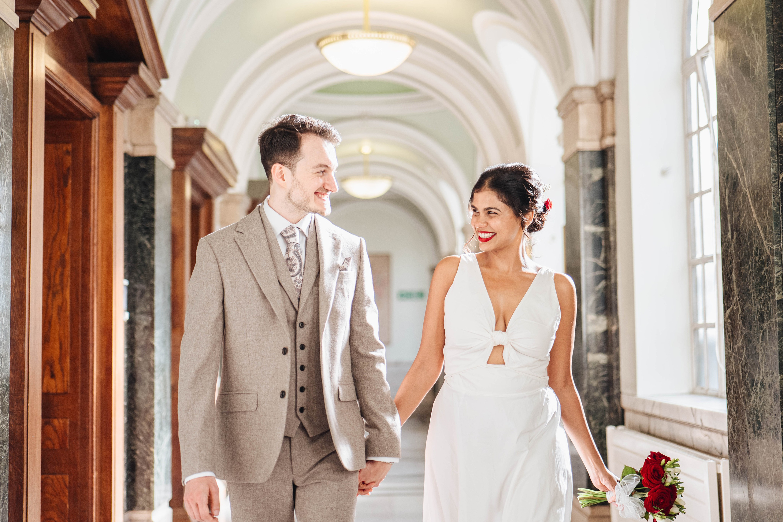 Wedding in Islington town hall