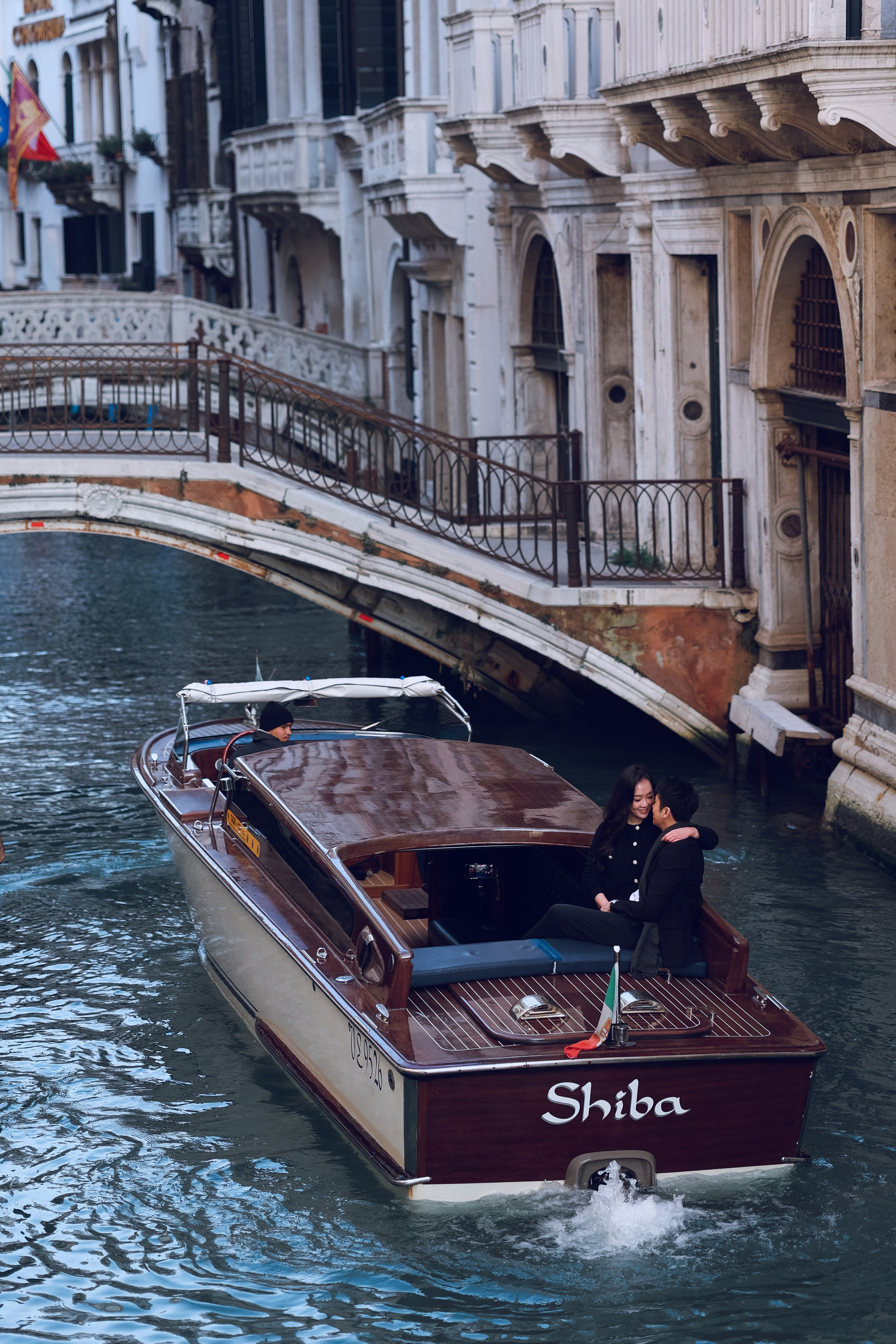 Venice Water Taxi Tour. Photographer in Venice, Viktoria Antonova