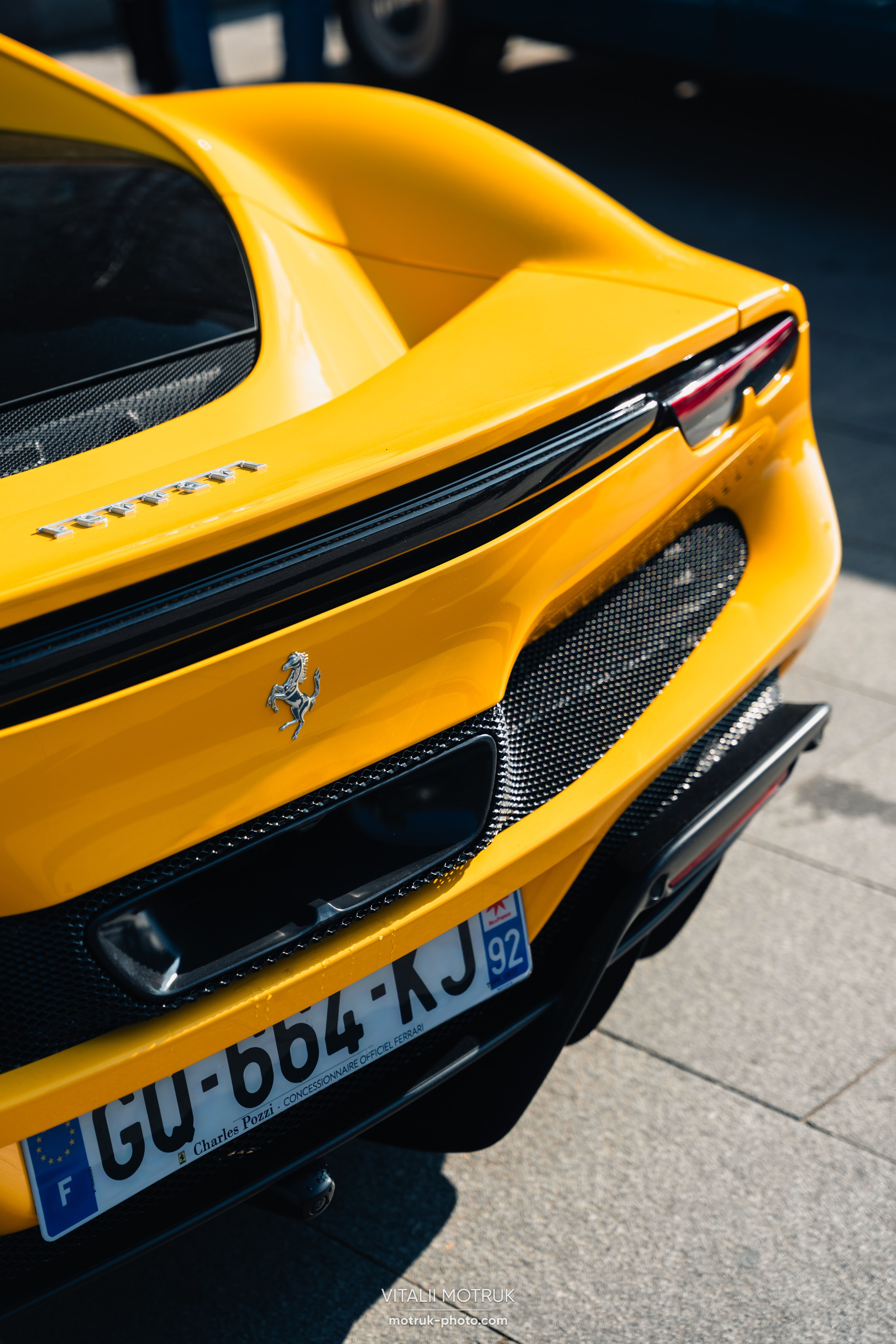 Rassemblement Colombes 16 fevrier 2025. Photographe de voitures à Paris — Vitalii Motruk