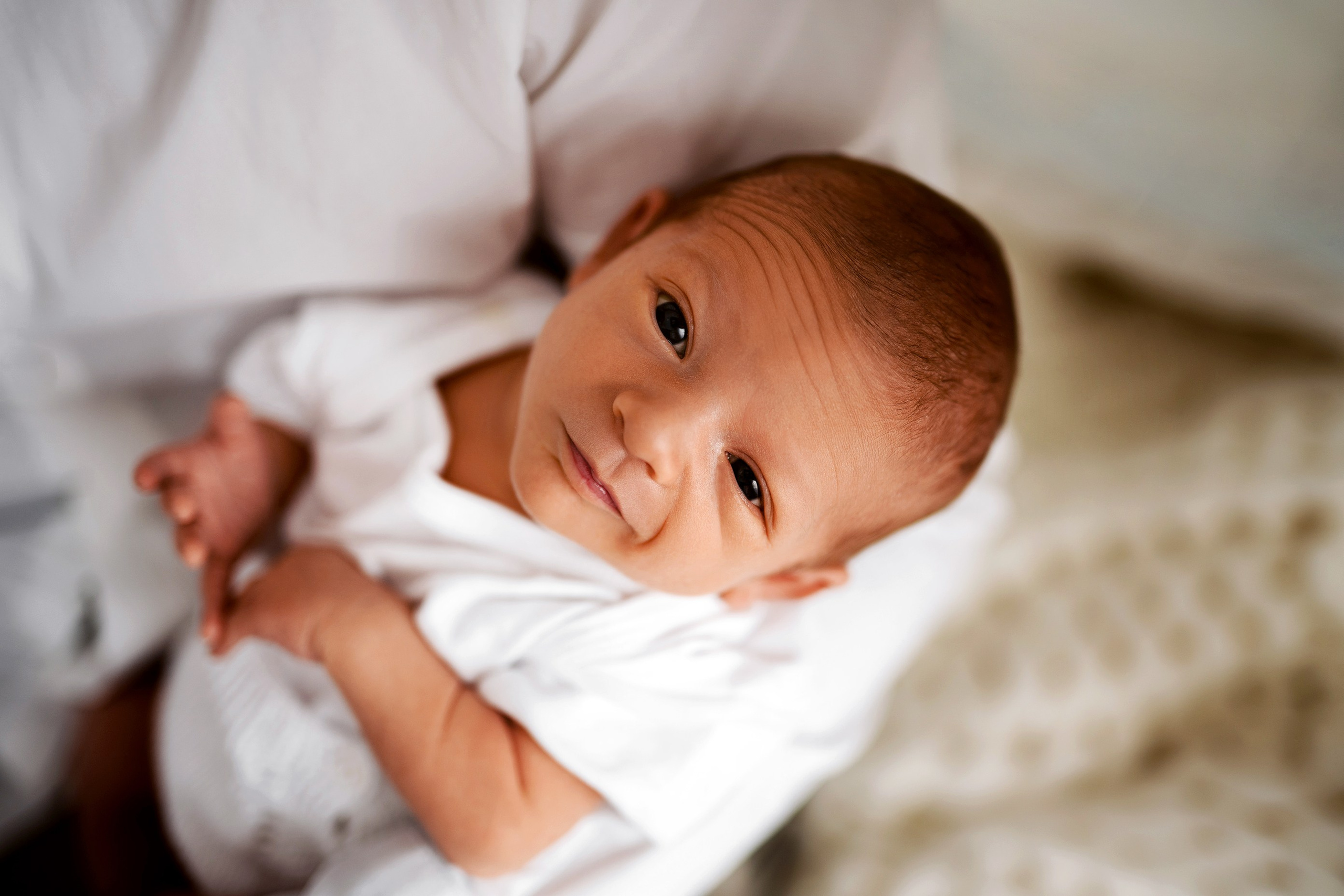 Newborn. Svitlana Miahka fotografa a Genova
