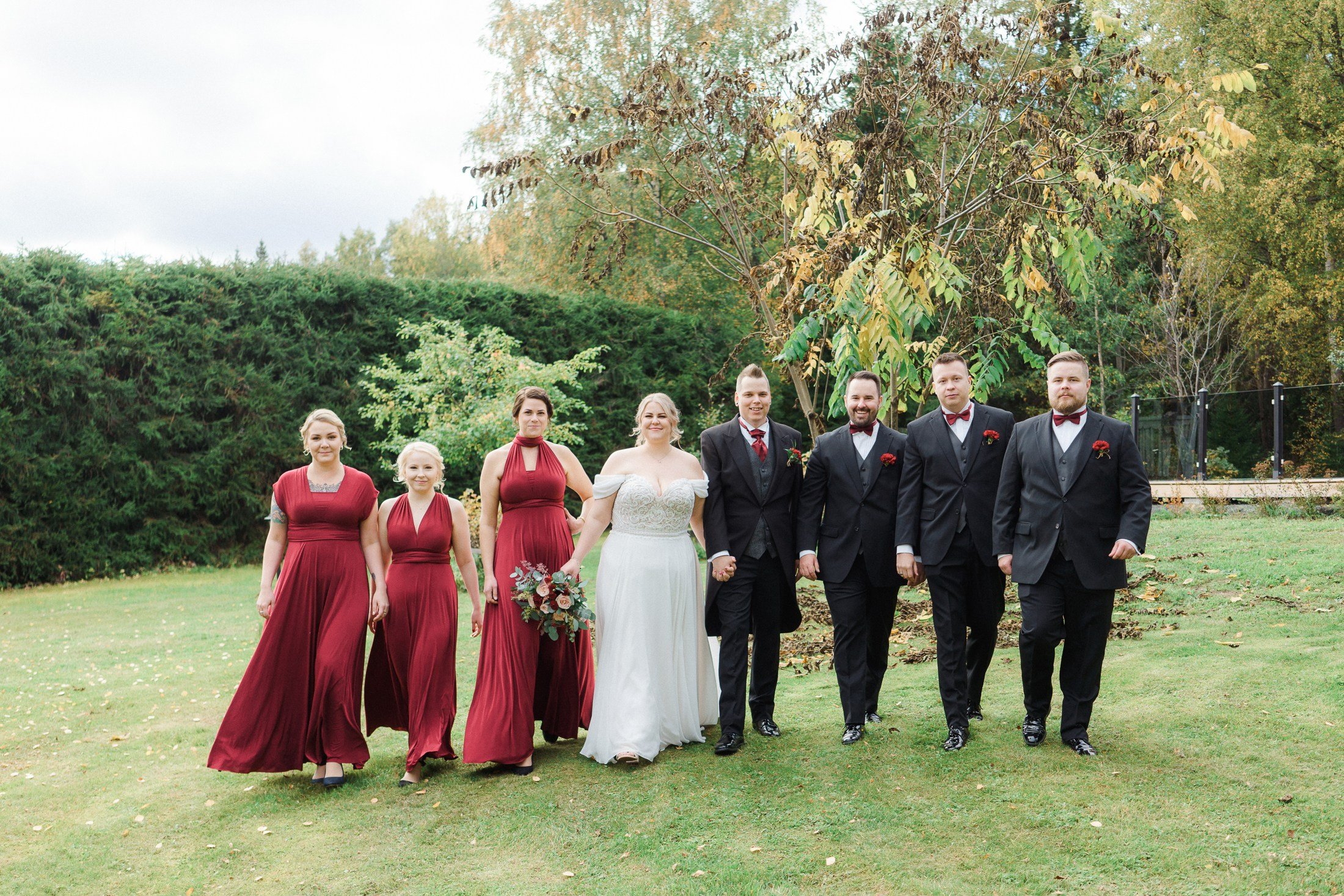 Sarah&Teemu, Hääkuvaus Kytäjän juhlatila, Hyvinkää