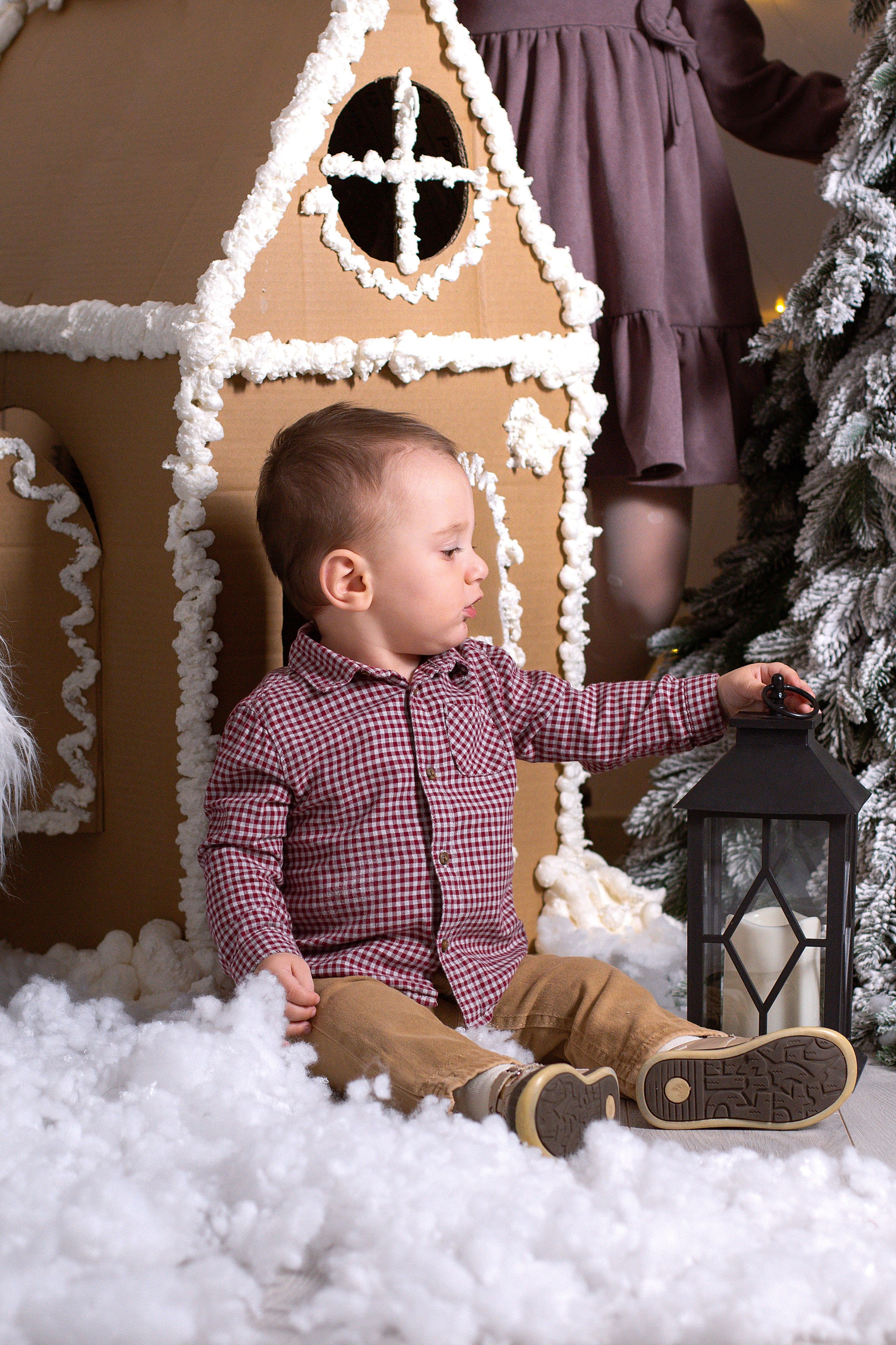 Новый год в студии. Детский и семейный фотограф в г. Бельцы