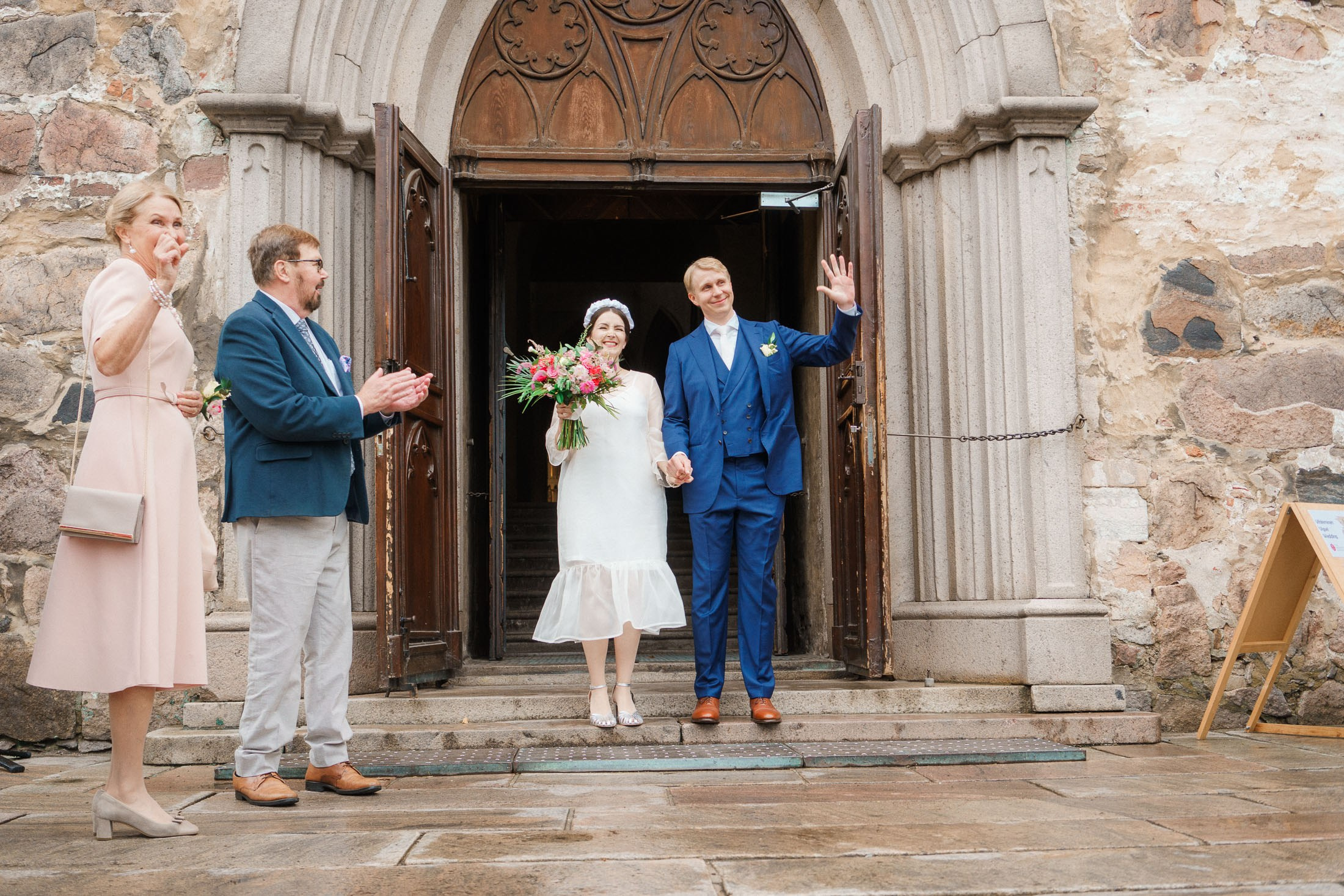 A&C, hääkuvaus Turun tuomiokirkko