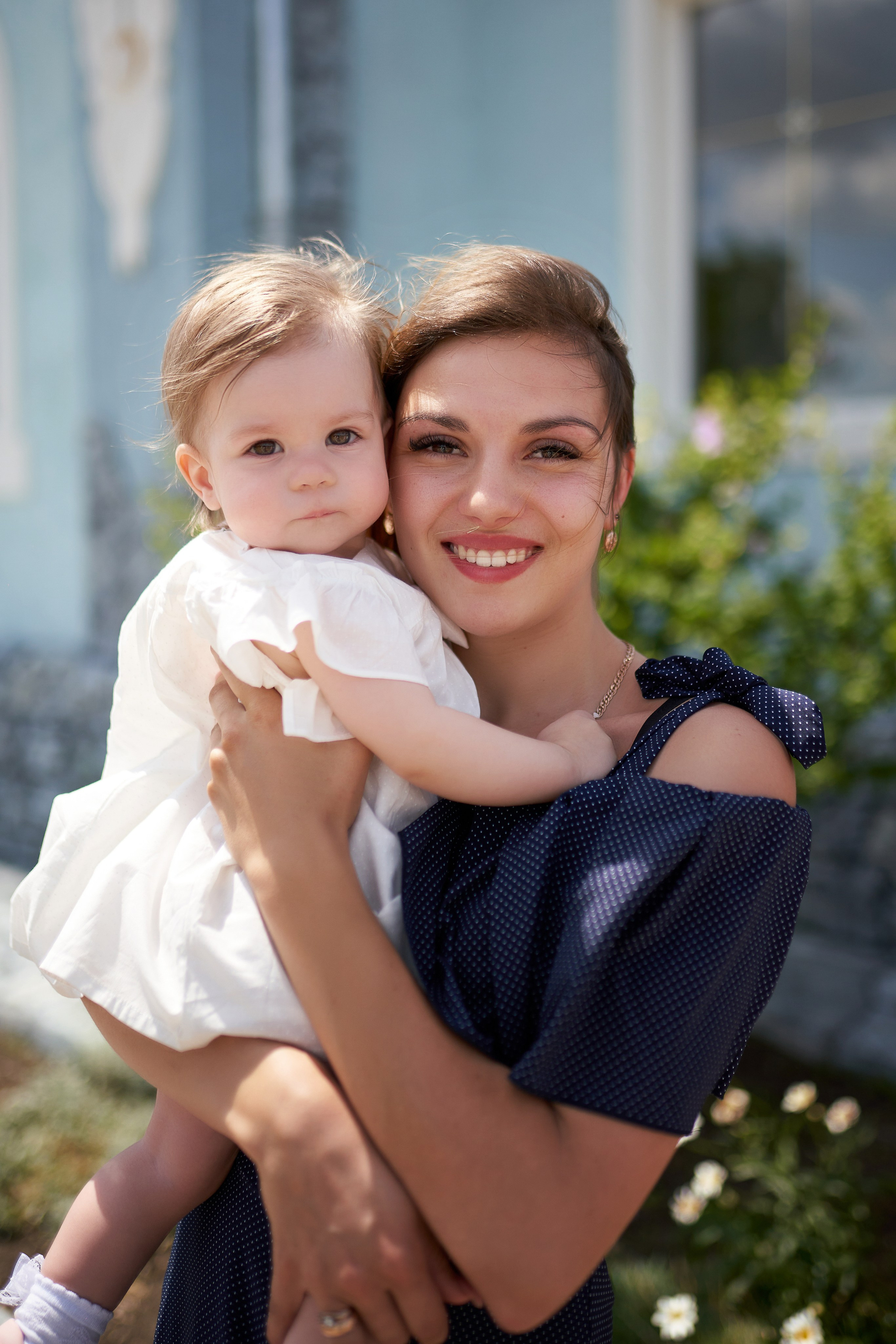 Крещение Киры. Дмитрий и Каролина Тофан