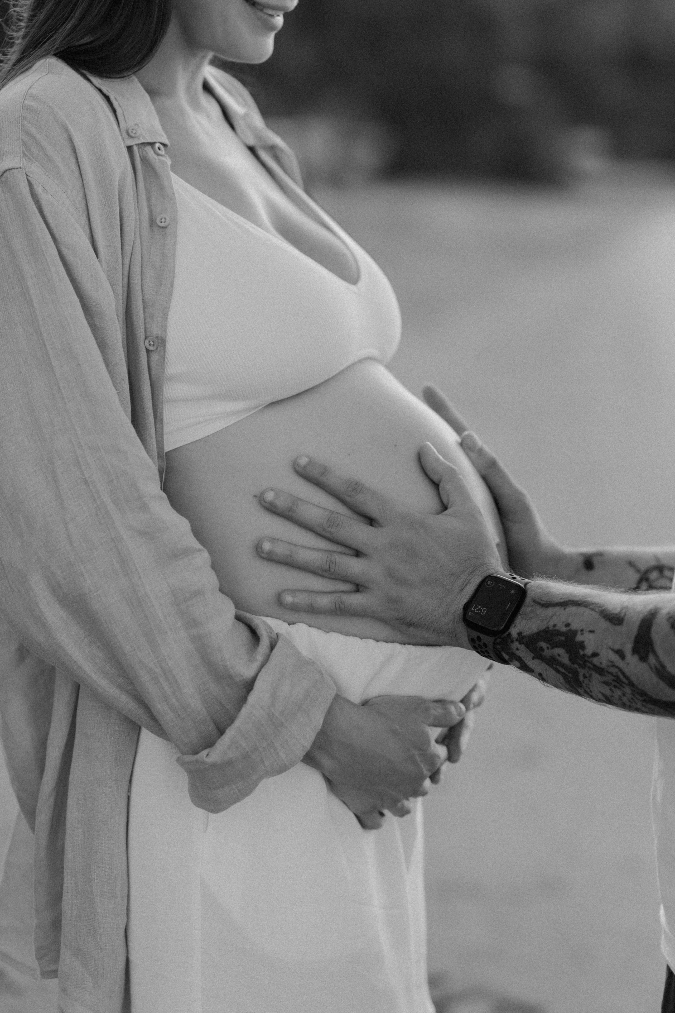 In dolce attesa. Fotografa Rimini