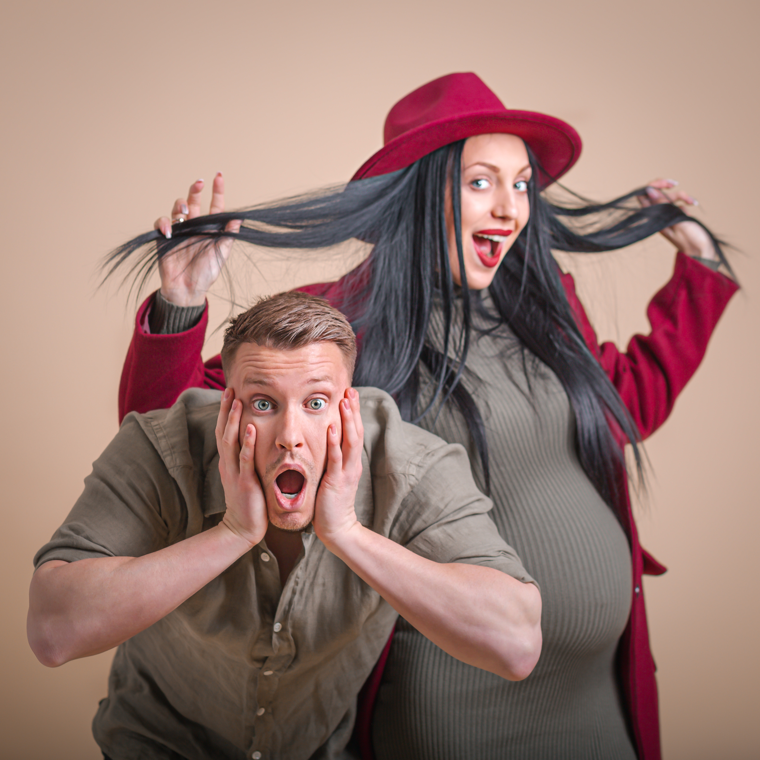 Pregnancy. Portrait photography Burgas