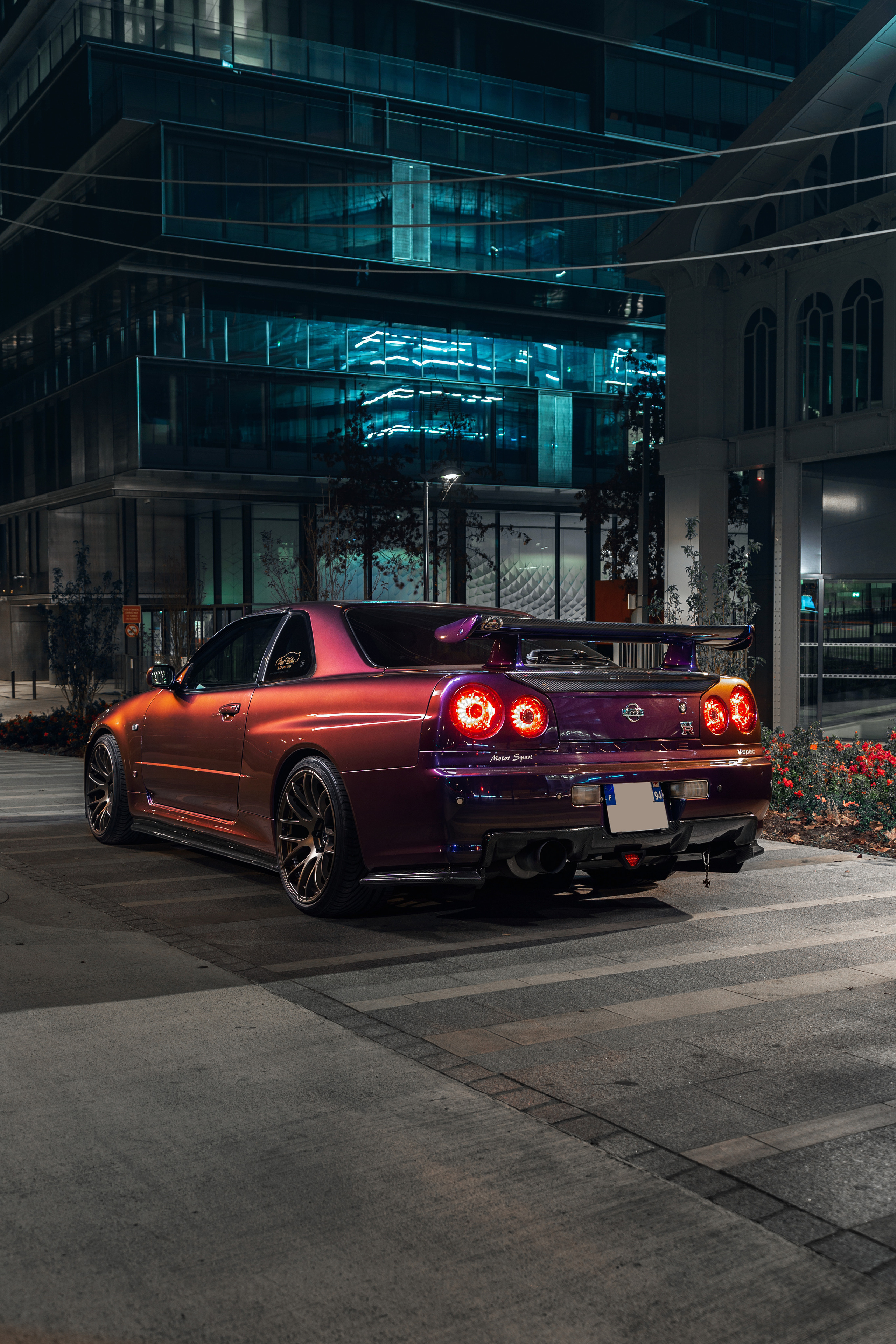 Nissan Skyline GT-R R34 V-Spec. Photographe de voitures à Paris — Vitalii Motruk