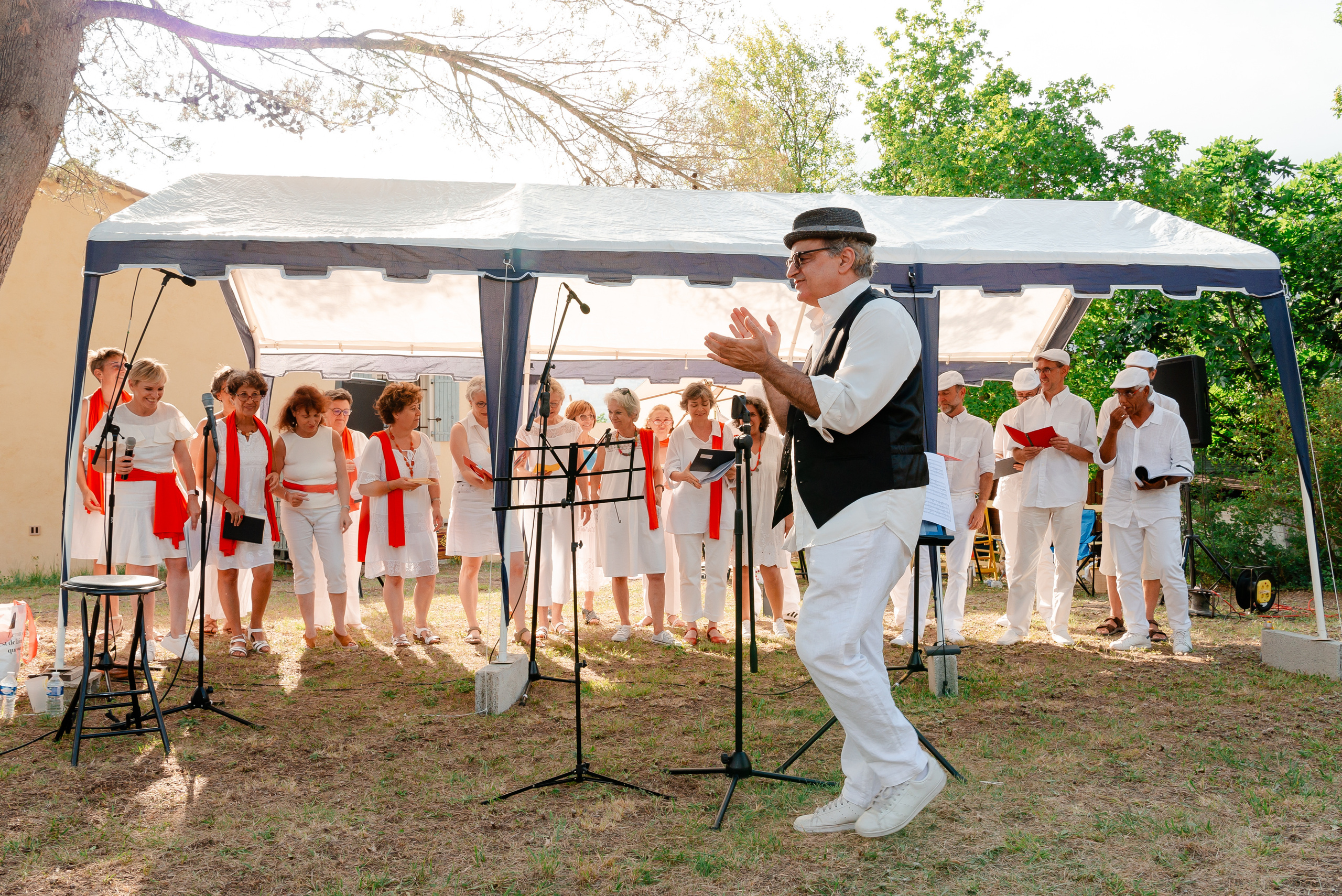 Concert de la chorale Jazz Junction. MARIA VALUEVA Fotógrafo en Niza, Cannes, Monaco, Francia, Europe, Estambul, Turquía