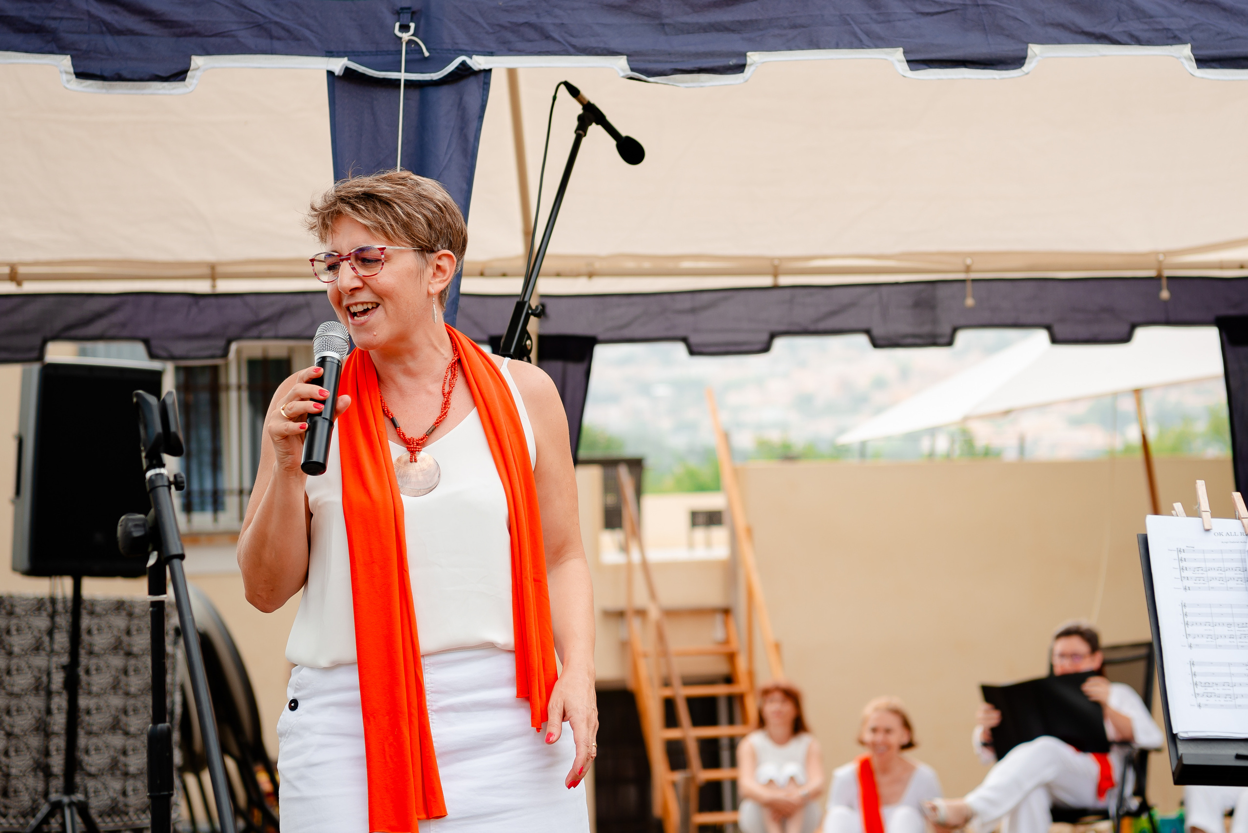 Concert de la chorale Jazz Junction. MARIA VALUEVA Fotógrafo en Niza, Cannes, Monaco, Francia, Europe, Estambul, Turquía