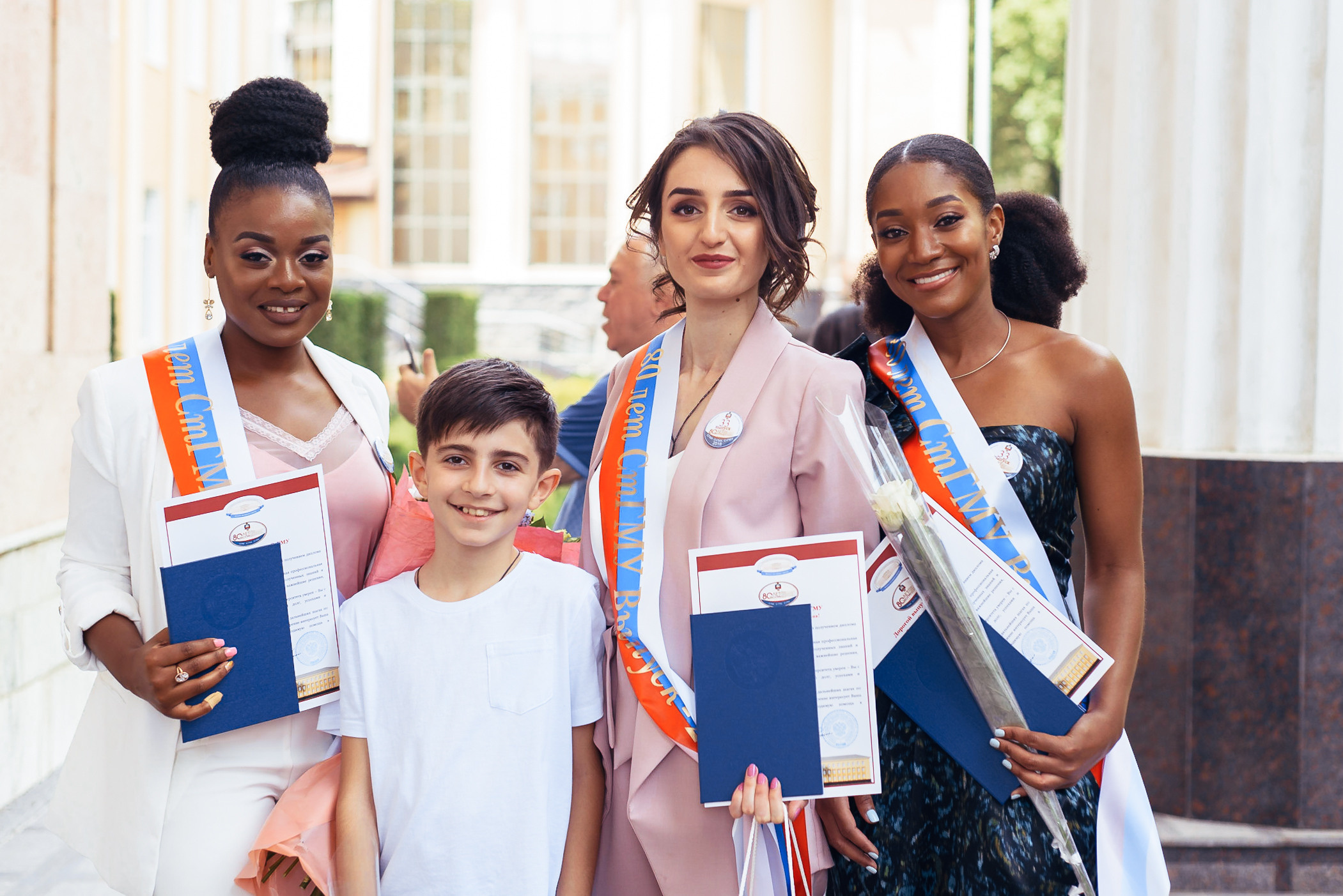 Graduation of S. and the group. MARIA VALUEVA Photographer in Nice, Cannes, Monaco, France, Europe, Istanbul, Turkey