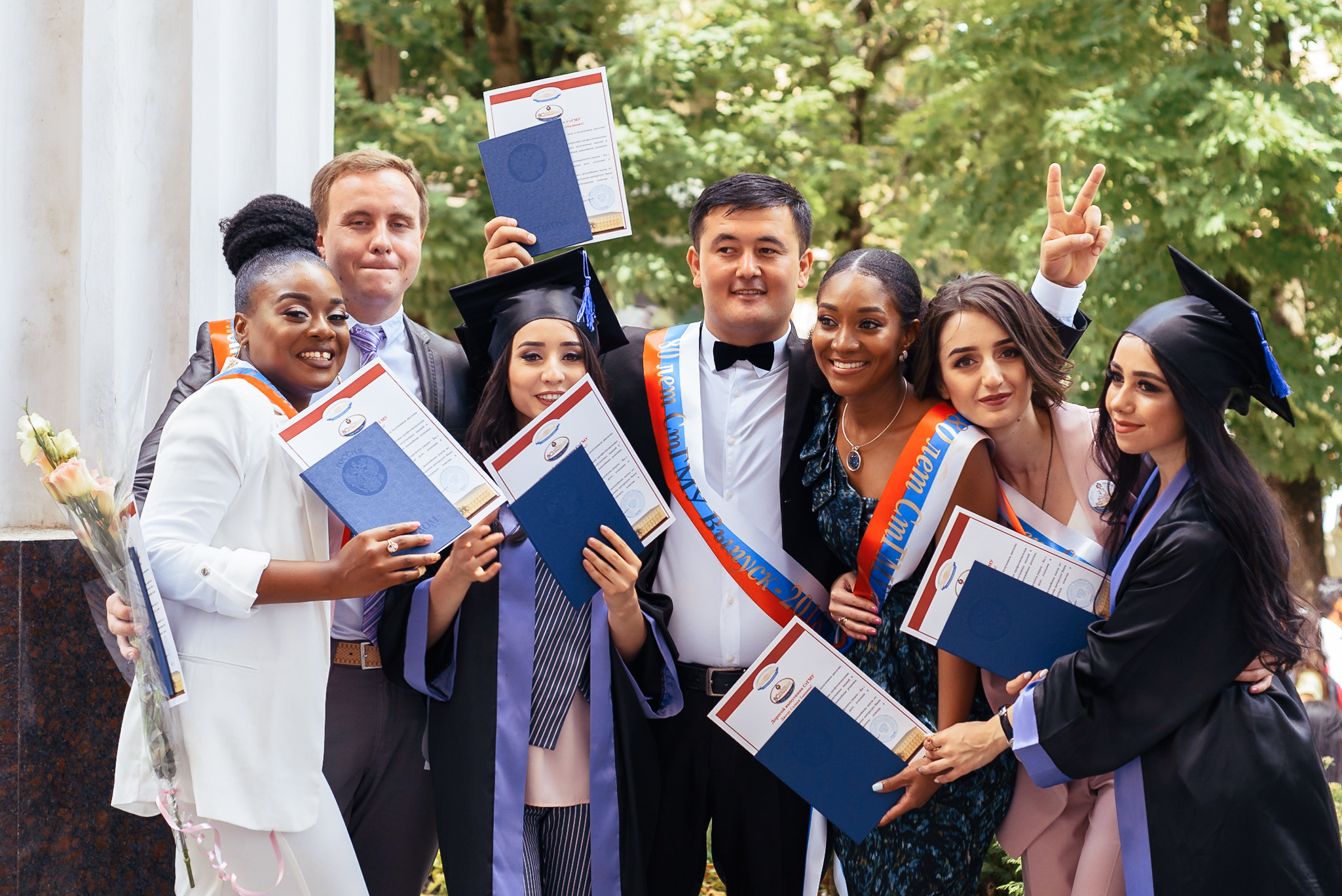 Graduation of S. and the group. MARIA VALUEVA Photographer in Nice, Cannes, Monaco, France, Europe, Istanbul, Turkey