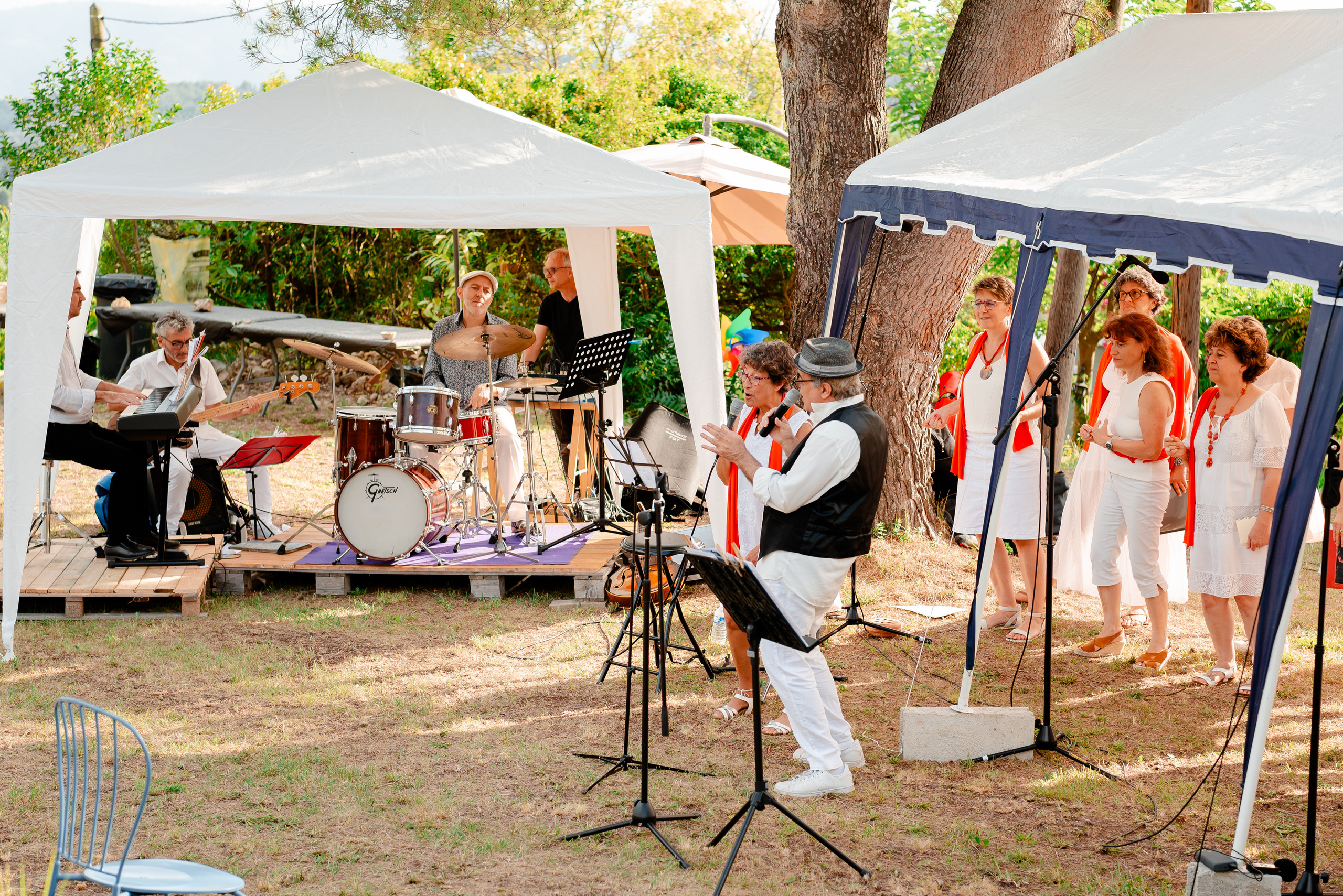 Concert de la chorale Jazz Junction. MARIA VALUEVA Fotógrafo en Niza, Cannes, Monaco, Francia, Europe, Estambul, Turquía
