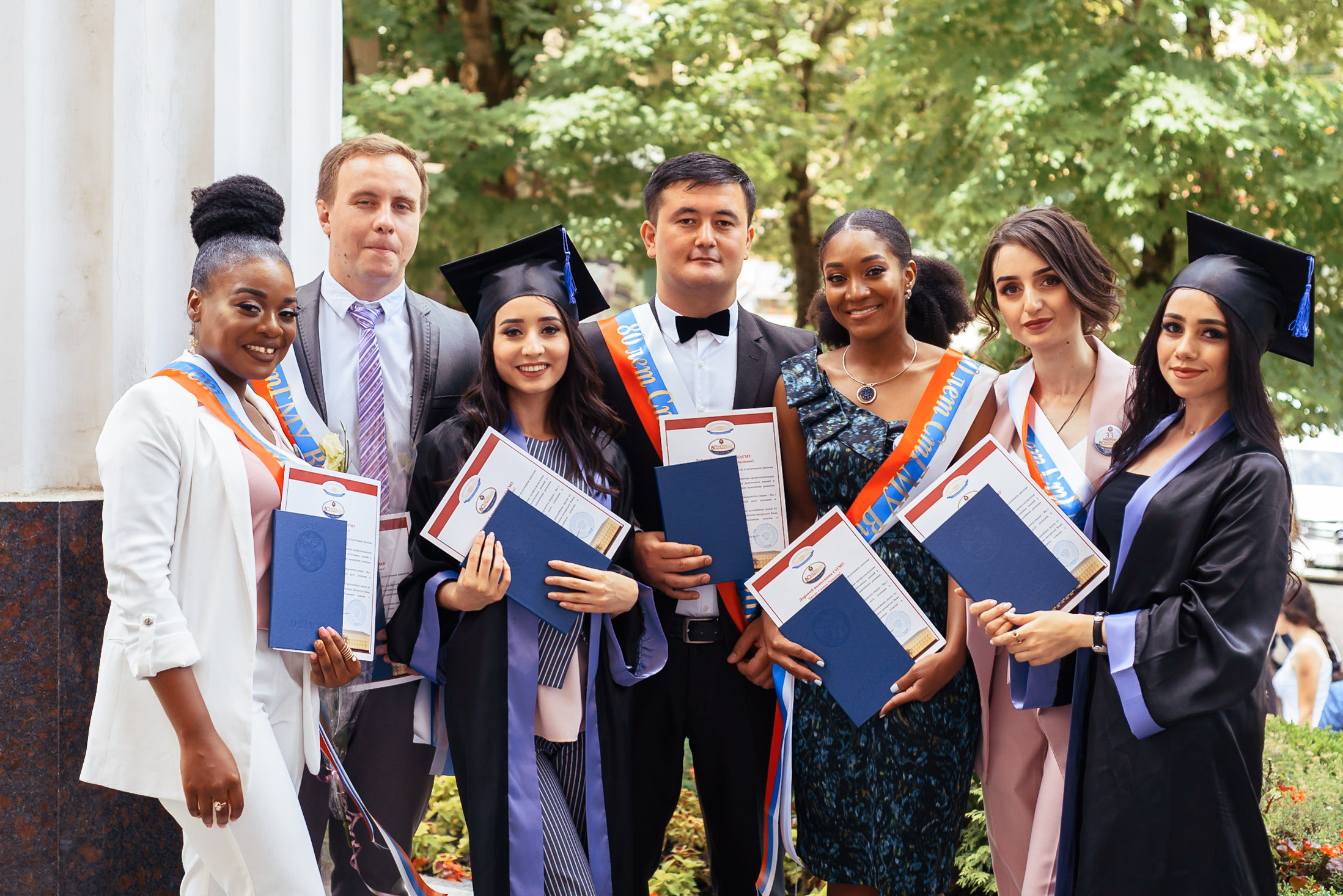 Graduation of S. and the group. MARIA VALUEVA Photographer in Nice, Cannes, Monaco, France, Europe, Istanbul, Turkey