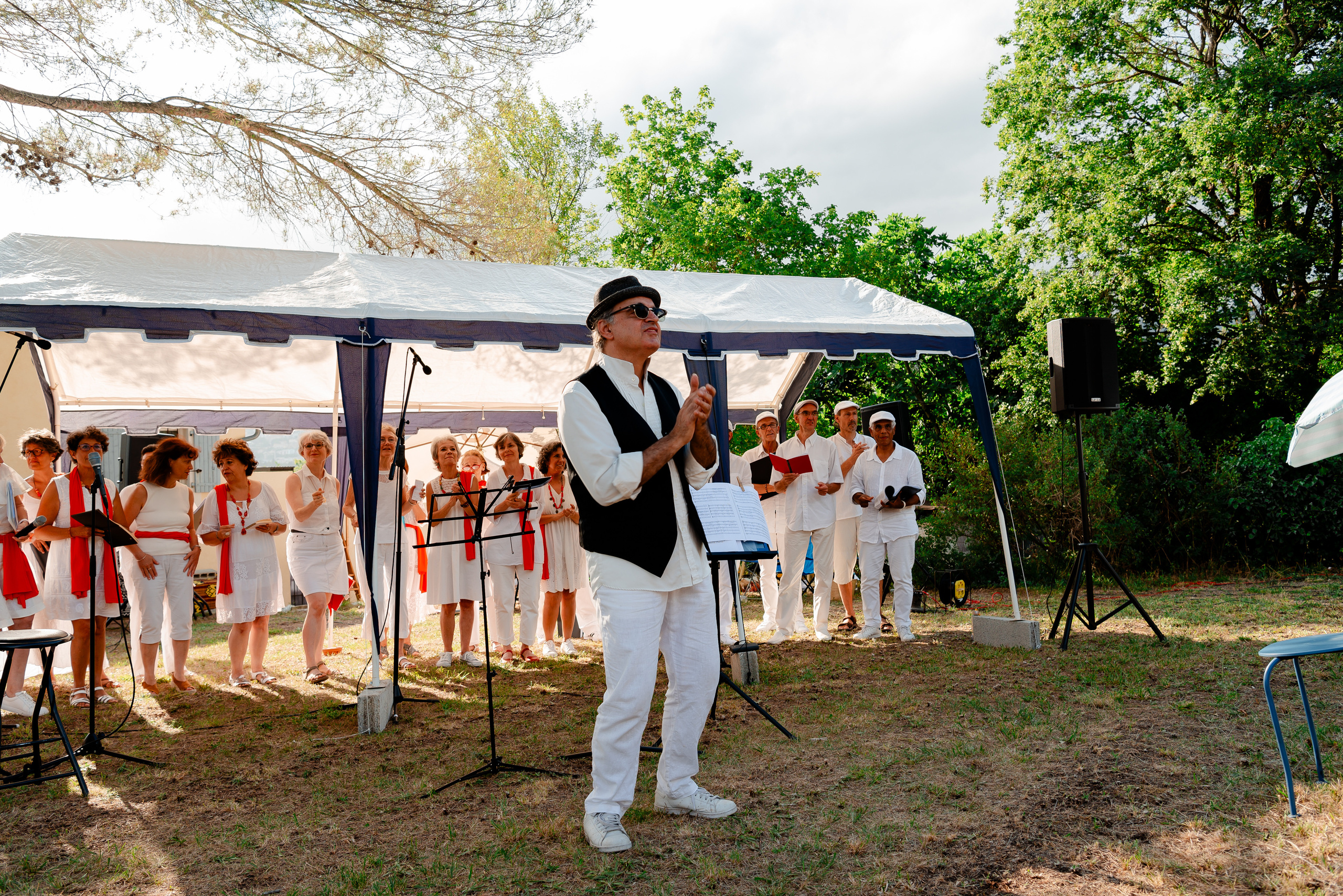 Concert de la chorale Jazz Junction. MARIA VALUEVA Fotógrafo en Niza, Cannes, Monaco, Francia, Europe, Estambul, Turquía