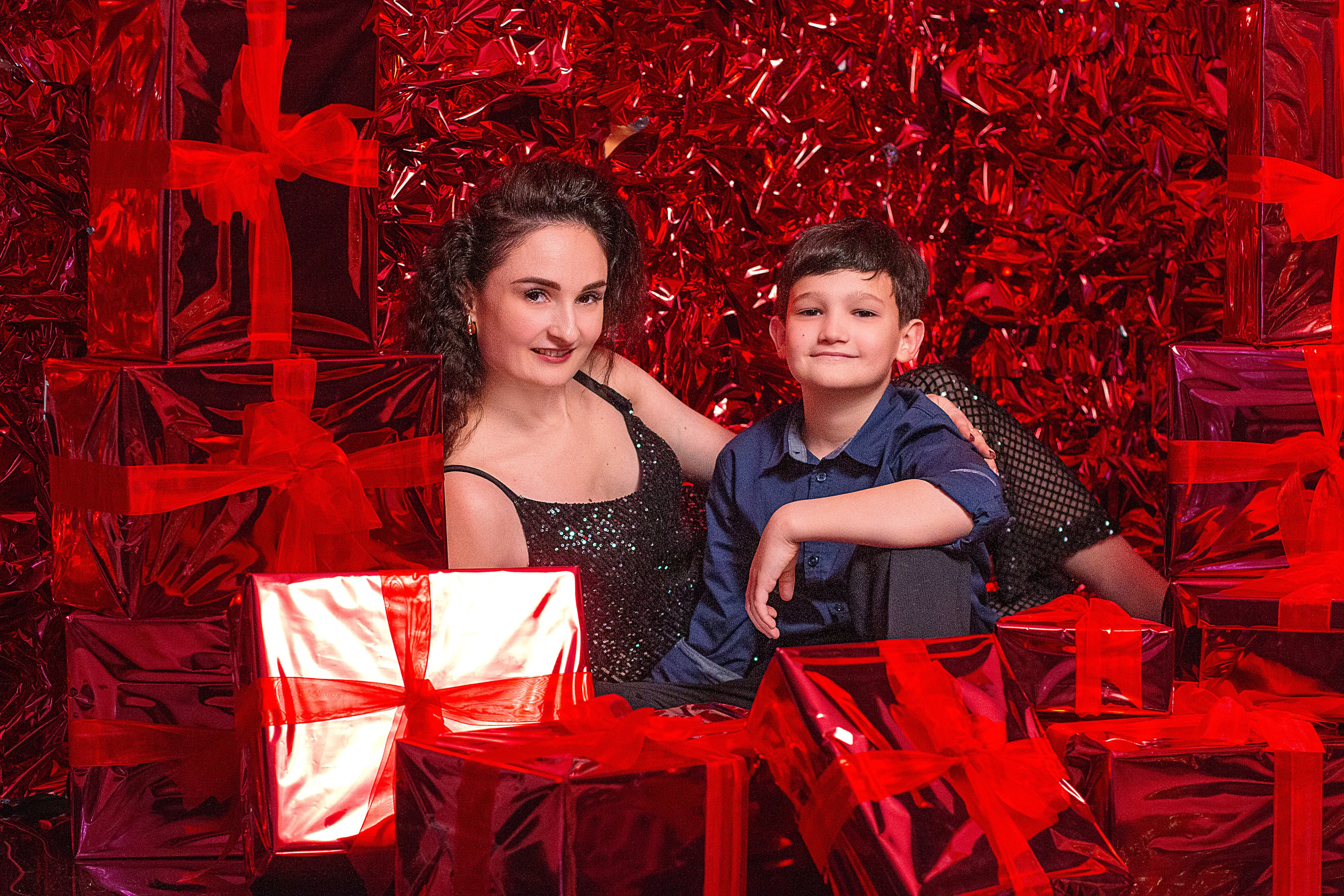 Новый год в студии. Детский и семейный фотограф в г. Бельцы