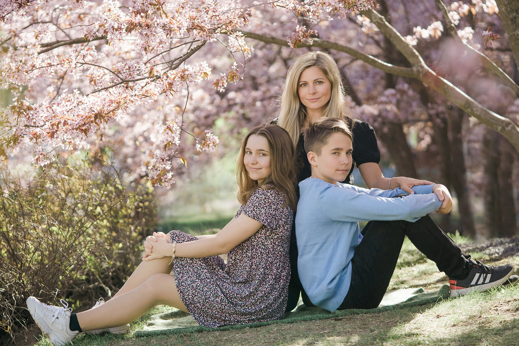 Kuvaus ruusutarhassa 2023