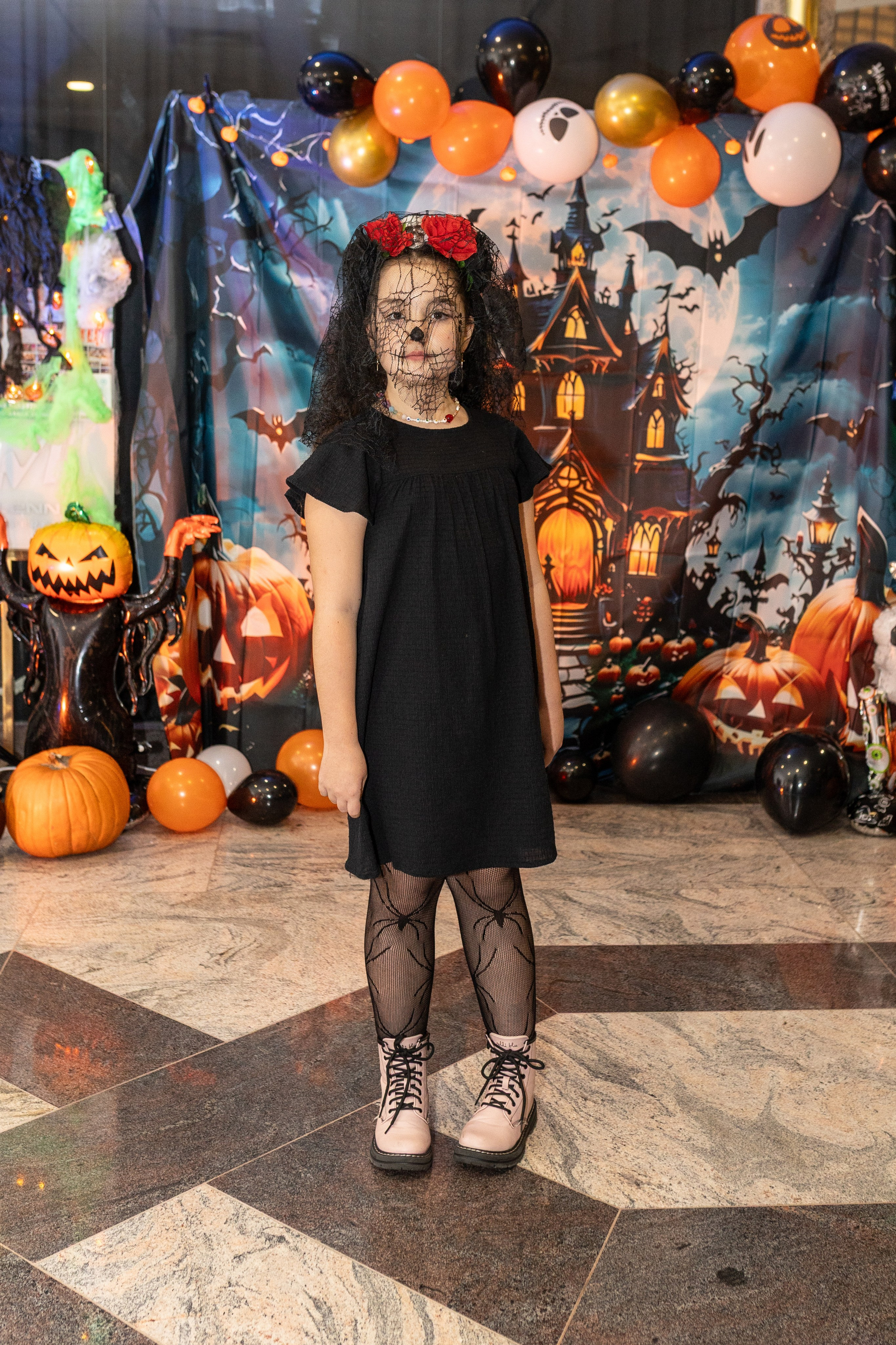 Leo dance studio Helloween 2025. Семейный и детский фотограф в Варшаве Мила Бобровская